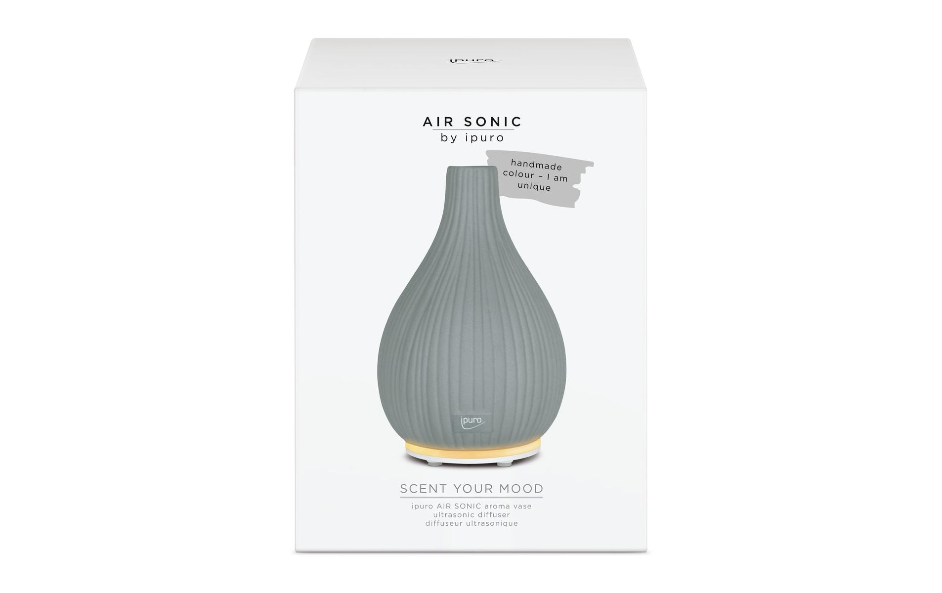 Luftreiniger »Air Sonic aroma vase grau«