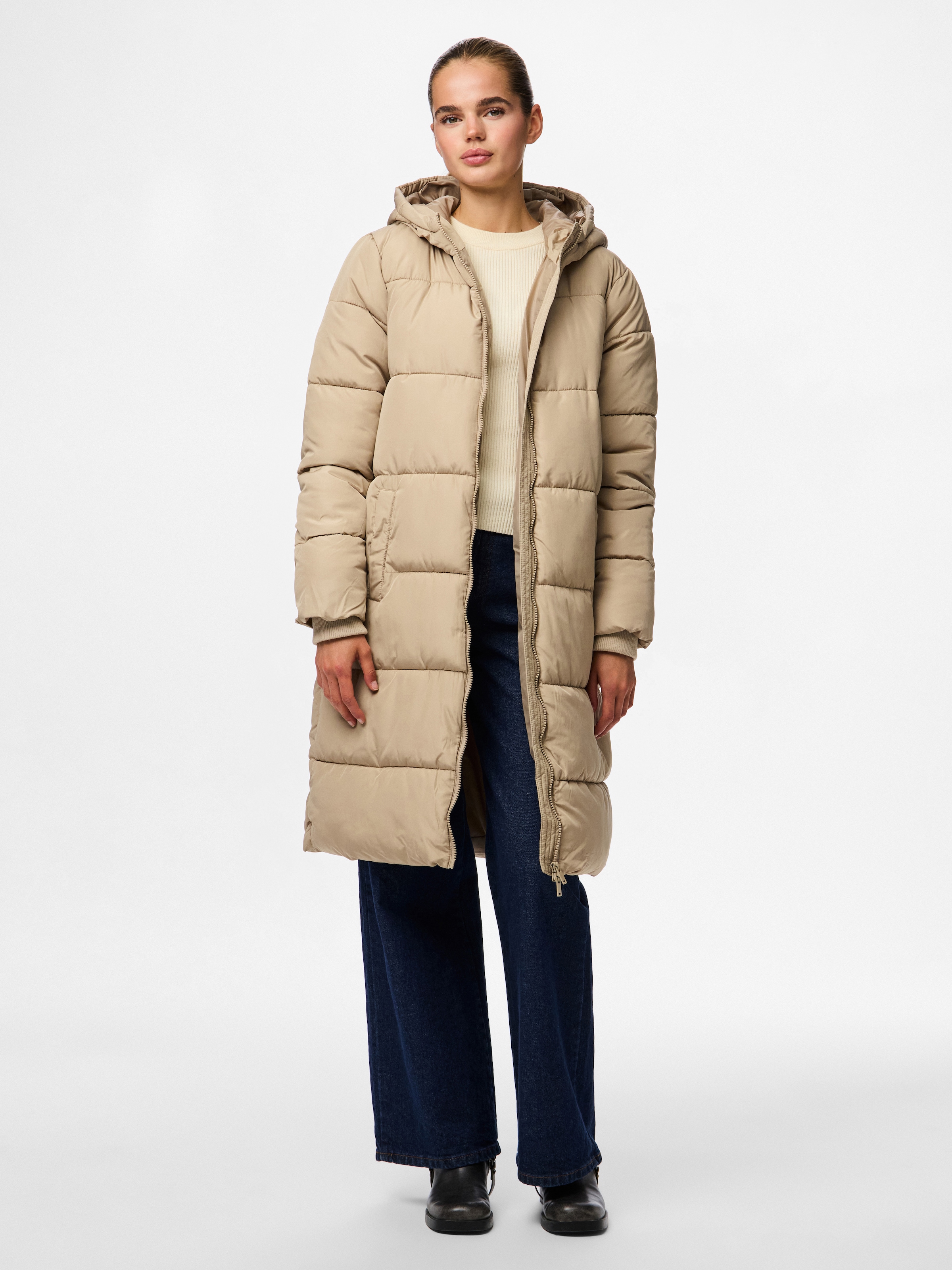 pieces Steppmantel »PCBEE NEW LONG PUFFER JACKET NOOS BC«