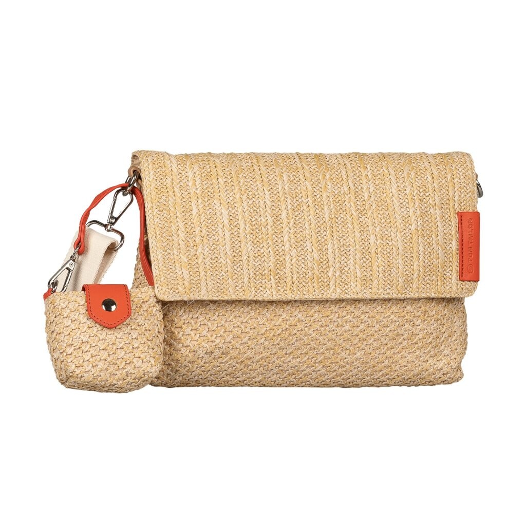 Image of TOM TAILOR Umhängetasche "Vanya" Damen Handtasche, Schultertasche mit Colour-Pop & Mini-Bag