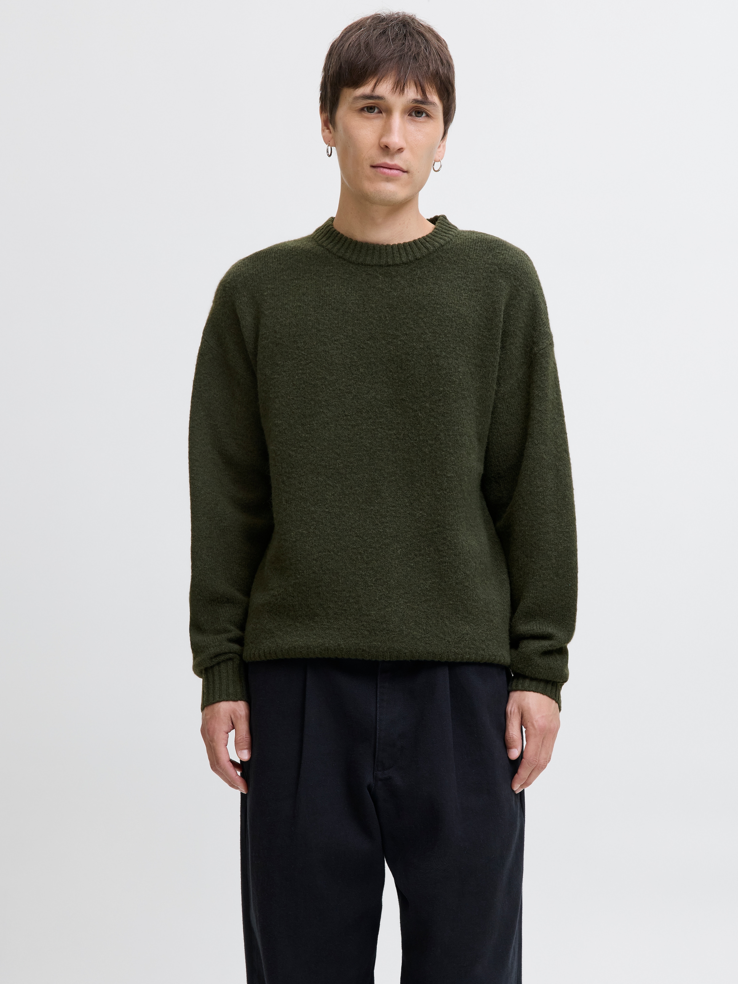Jack & Jones Strickpullover »JJESOHO OLLIE KNIT CREW NECK SN«