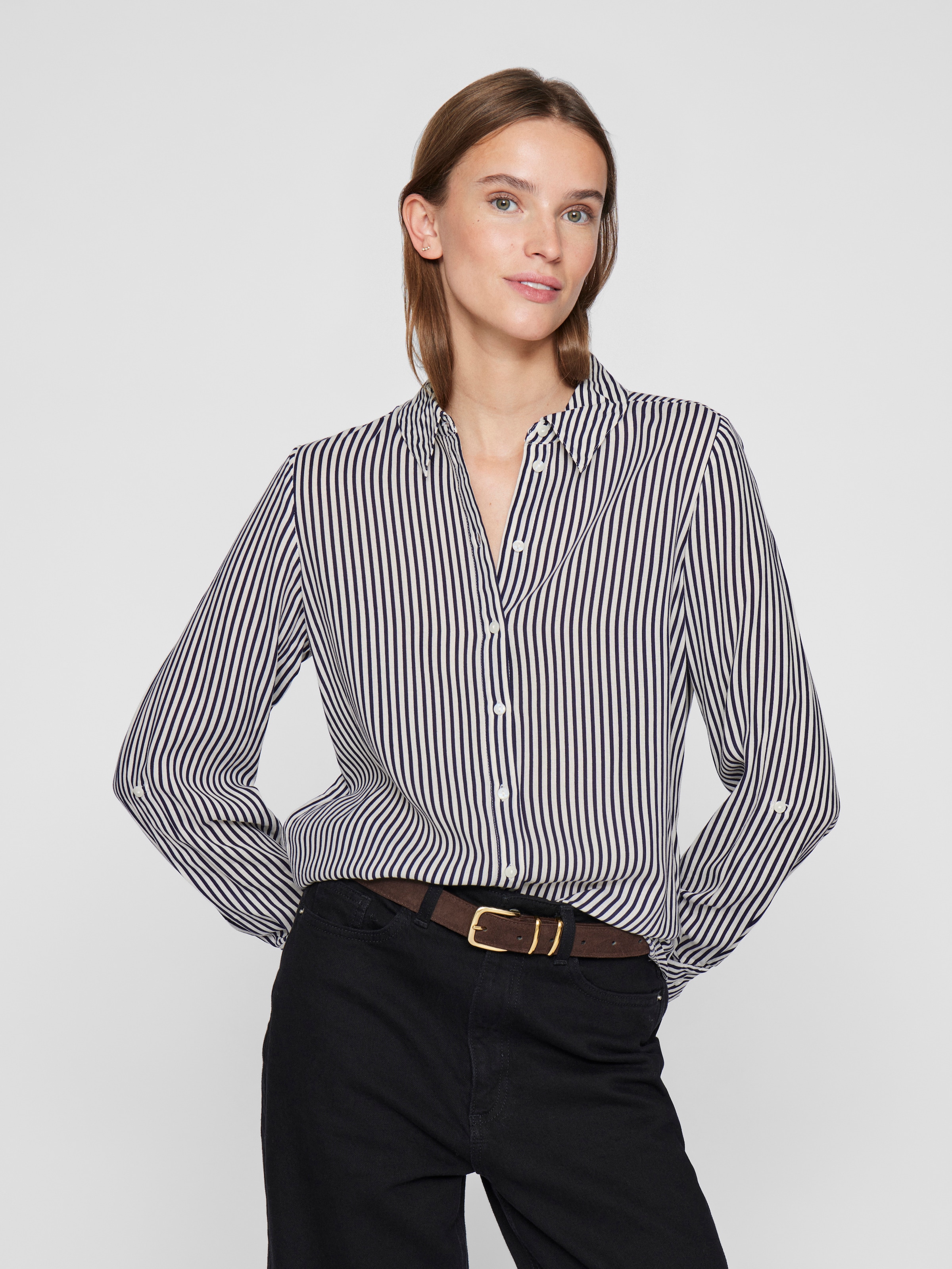 Vila Langarmbluse »VIROSA L/S SHIRT - NOOS«