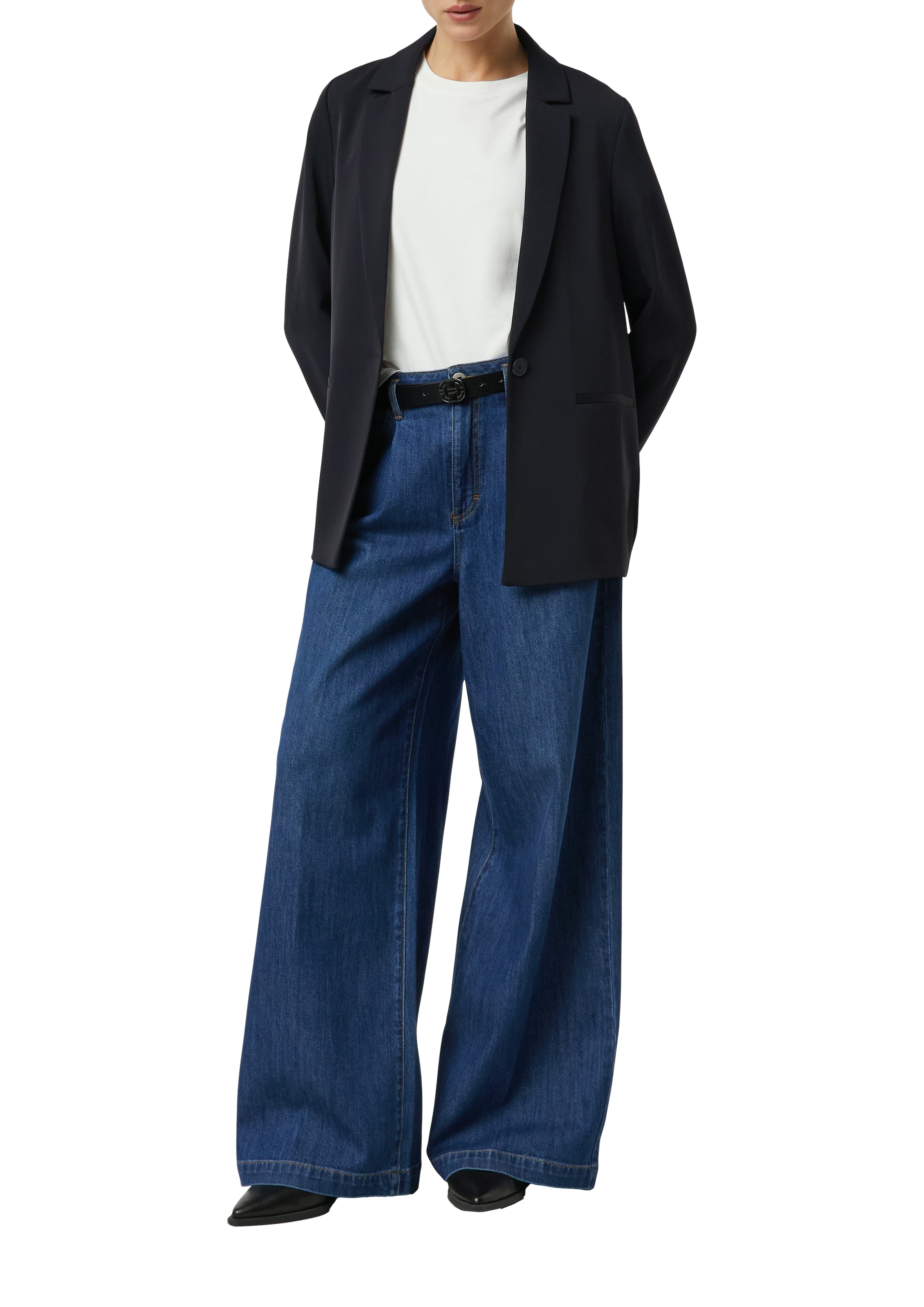 Comma Jackenblazer Oversize-Blazer mit Reverskragen