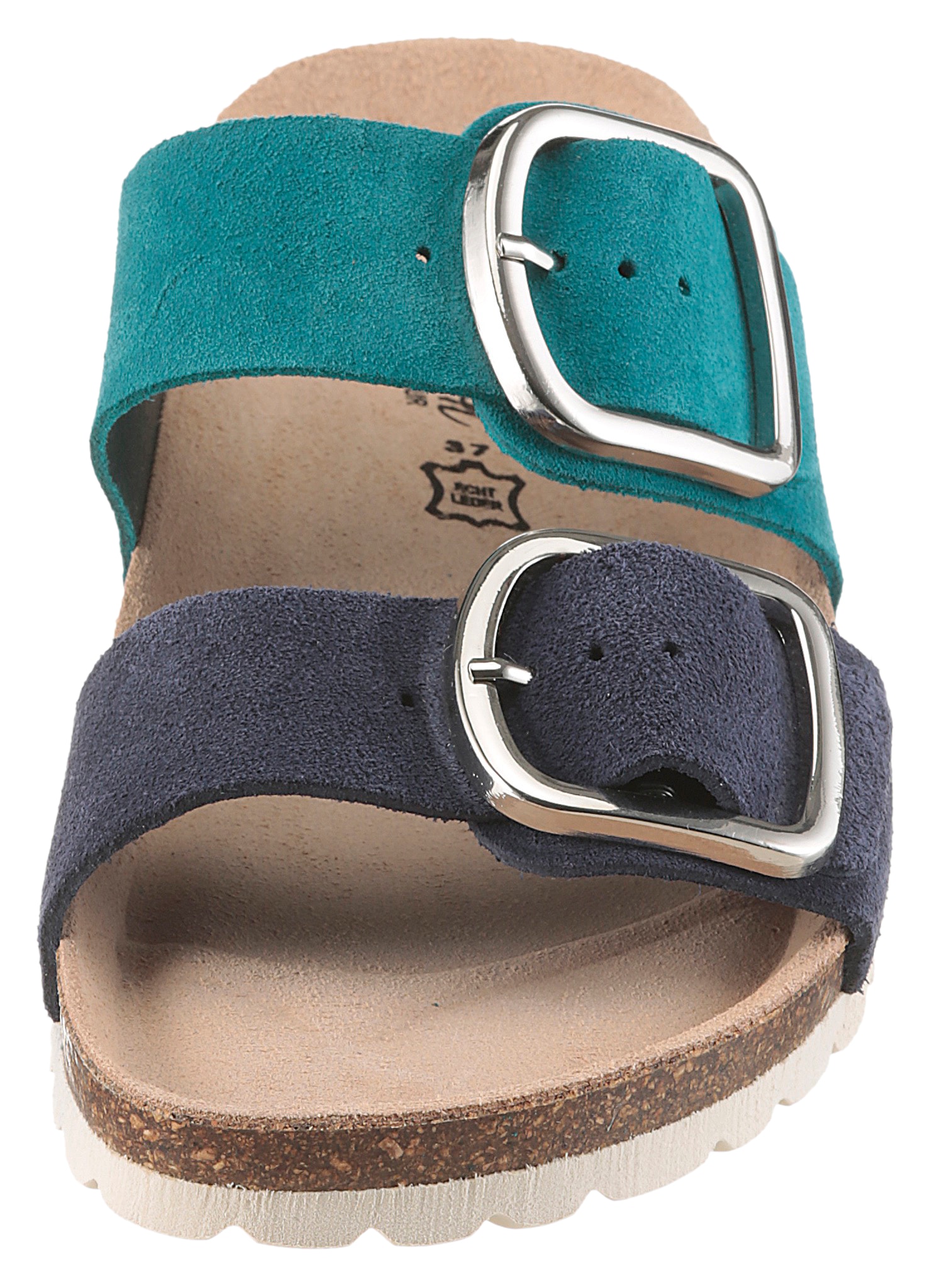 Aniston SHOES Pantolette  Sommerschuh, Hausschuh mit Eye-Catching Farben