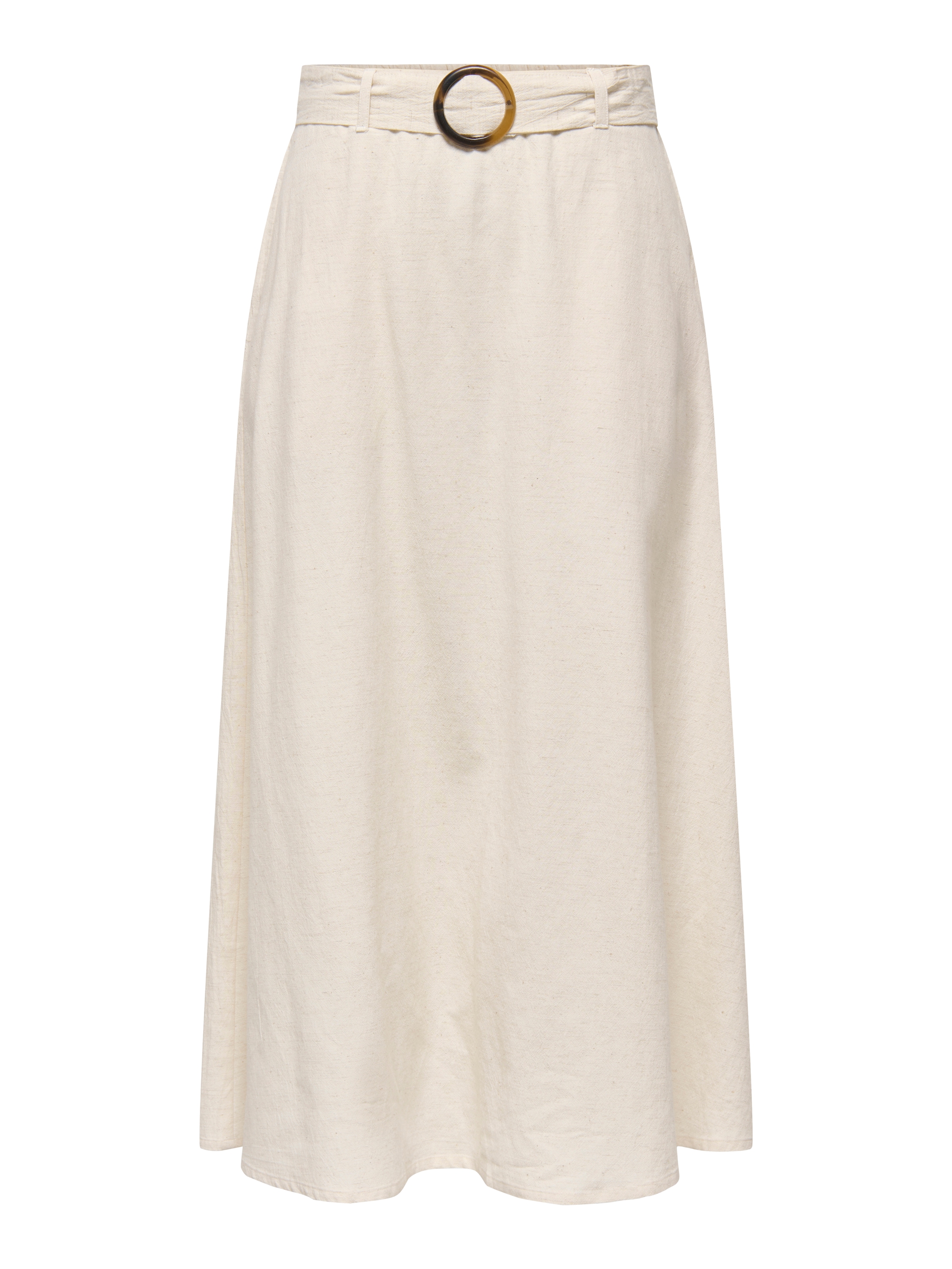 JDY Maxi jupe »JDYMILAN LINEN HW BELTED SKIRT WVN DIA« jupe d'été en lin