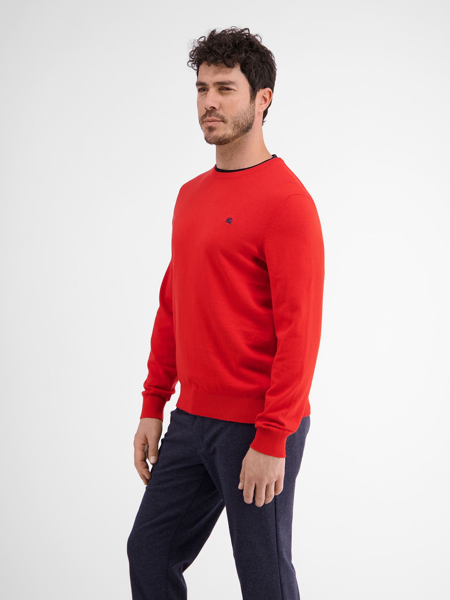 LERROS Strickpullover »V-Neck Pullover mit Kaschmiranteil«