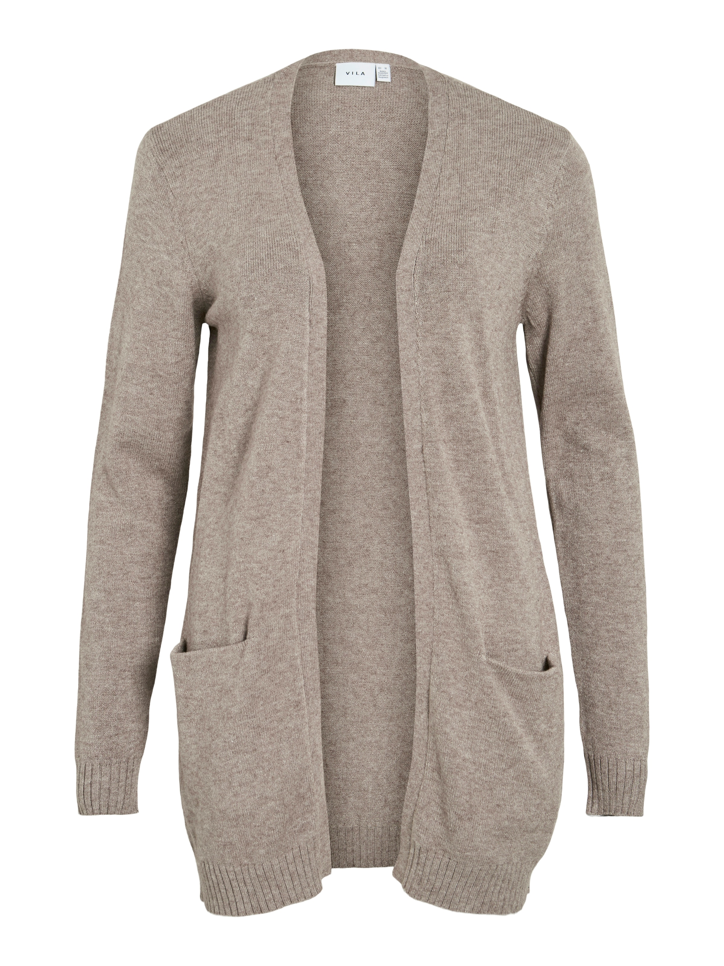 Vila Strickjacke »VIRIL OPEN L/S KNIT CARDIGAN - NOOS« Viskosemischung, regular fit