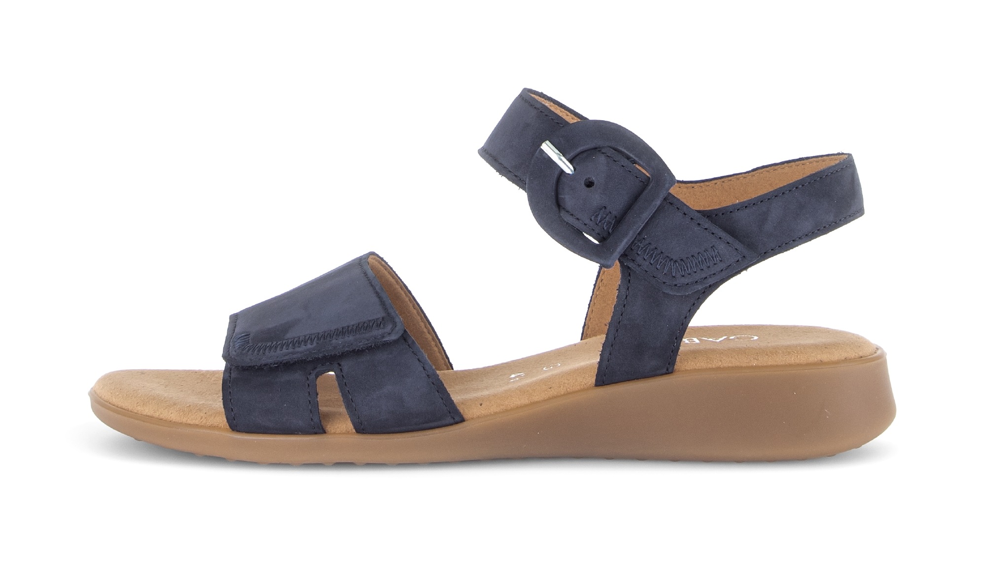 Gabor Keilsandalette »Rhodos«  Sommerschuh, Komfortschuh mit Klettverschlüssen, G-Weite