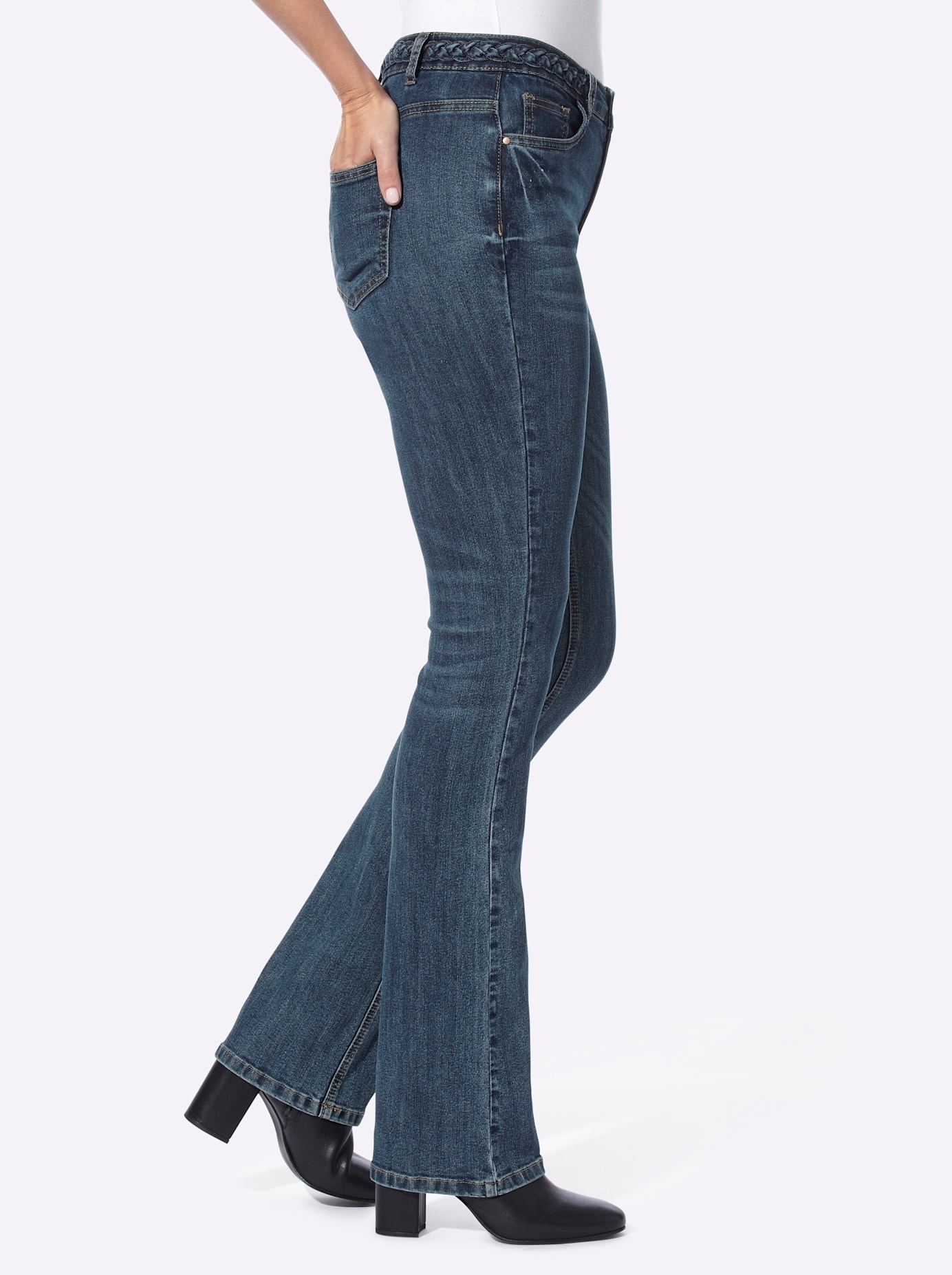 heine Bootcut-Jeans, (1 tlg.)