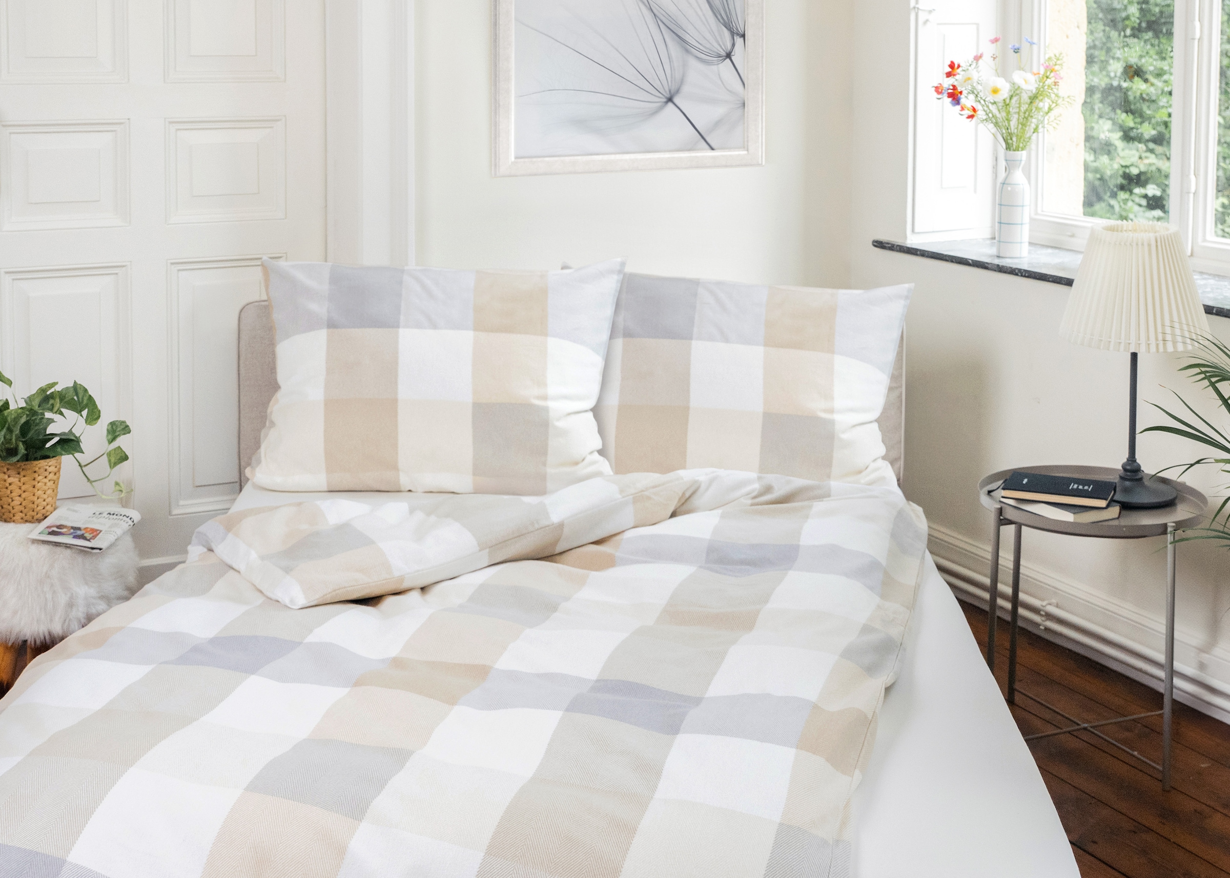 Dyckhoff Bettwäsche »Plaid« 2 Stk. tlg. angenehm wärmend