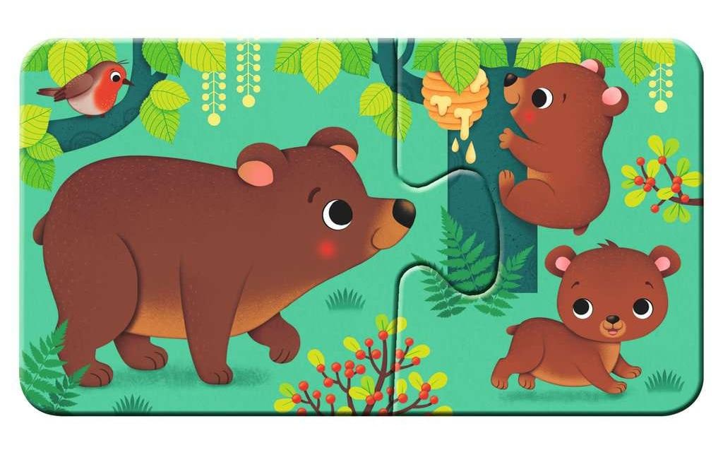 Ravensburger Puzzle »Tiere und ihre Kinder«, (18 tlg.)