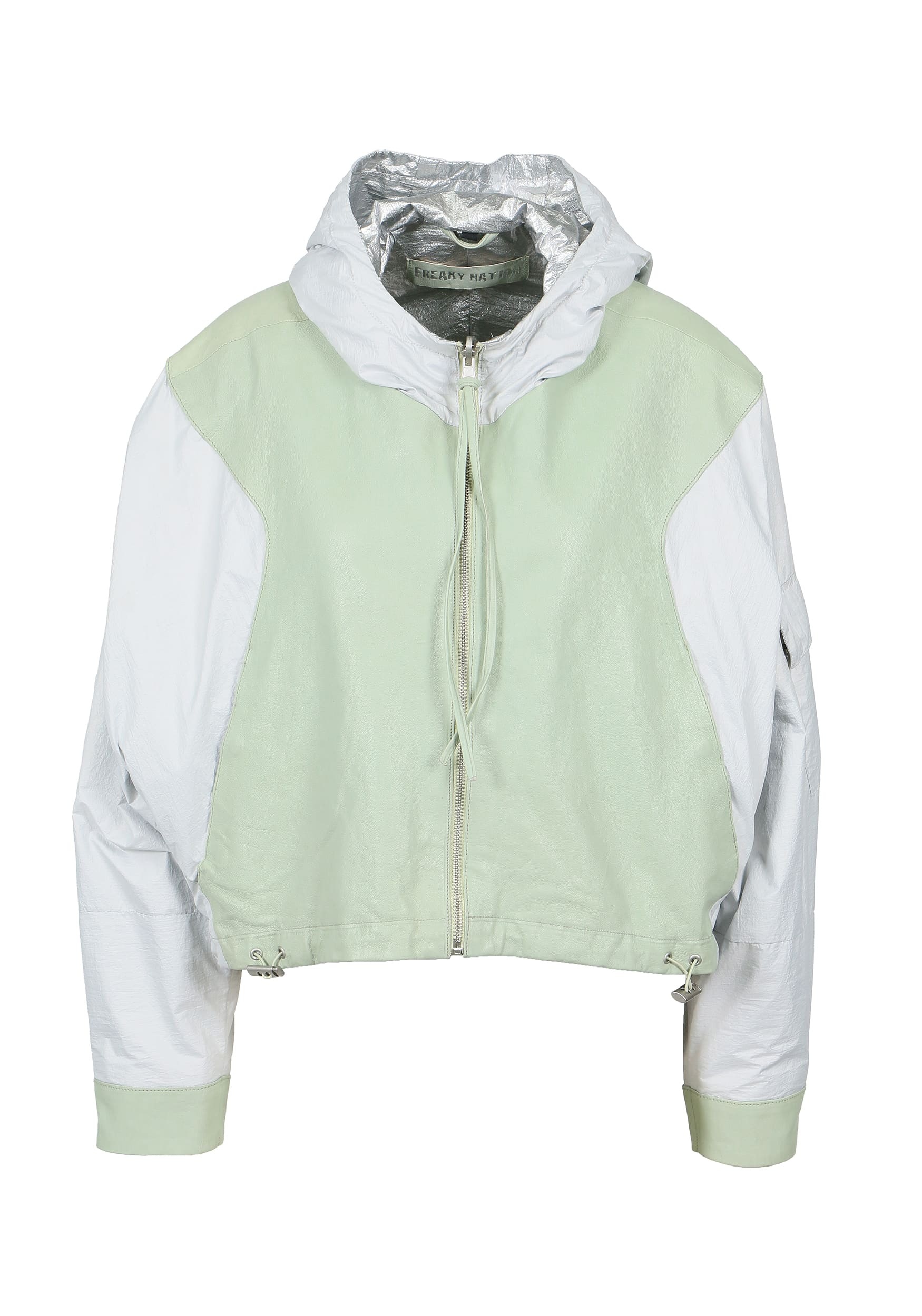 Image of Freaky Nation Lederjacke "My Space-FN"