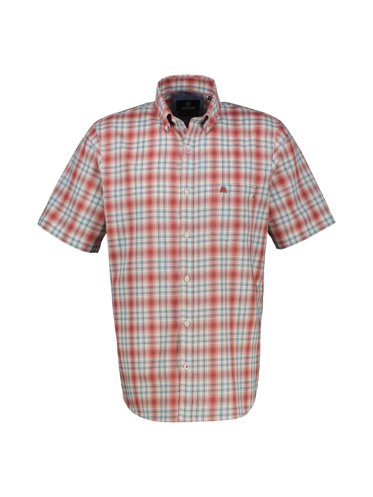 LERROS Chemise à manches courtes »Kariertes Halbarmhemd für Herren«