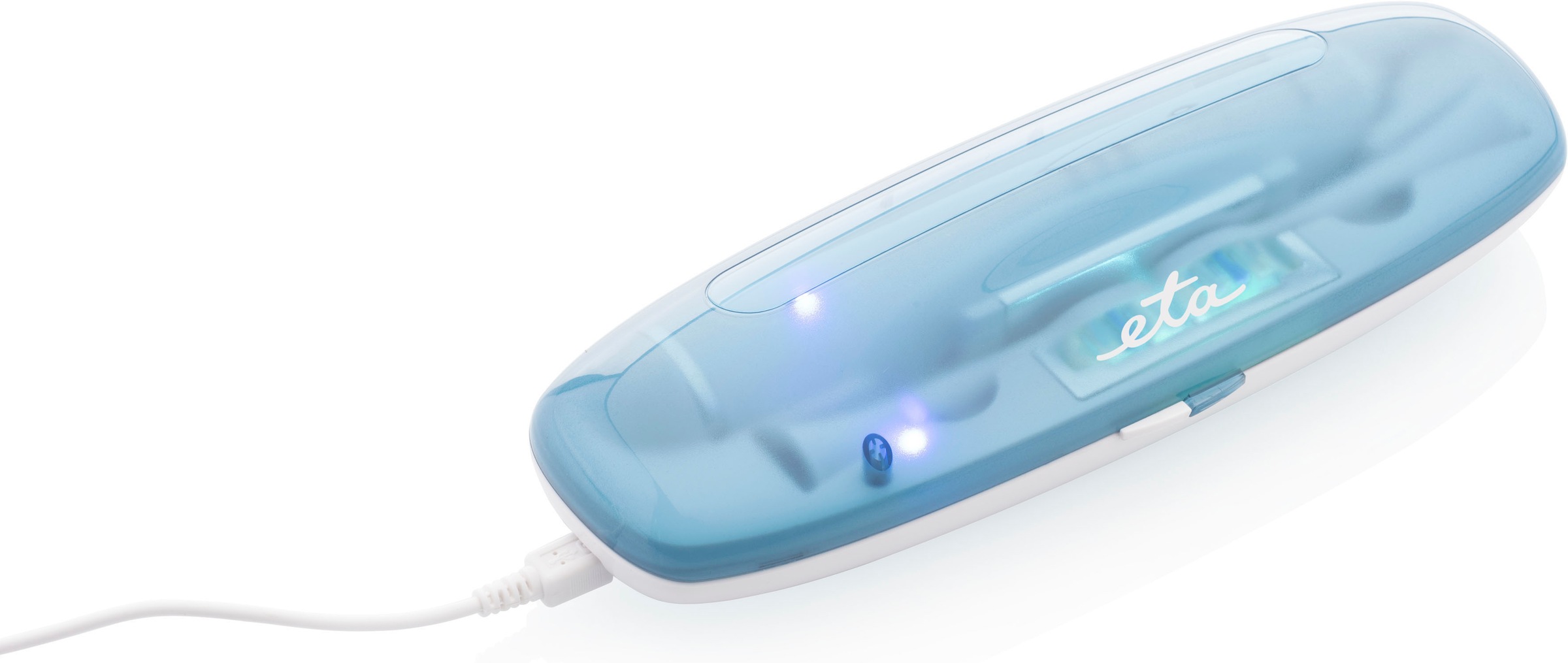 eta Schallzahnbürste »SONETIC Reise ETA470790000«, 2 St. Aufsteckbürsten, mit USB-Reiseladeetui
