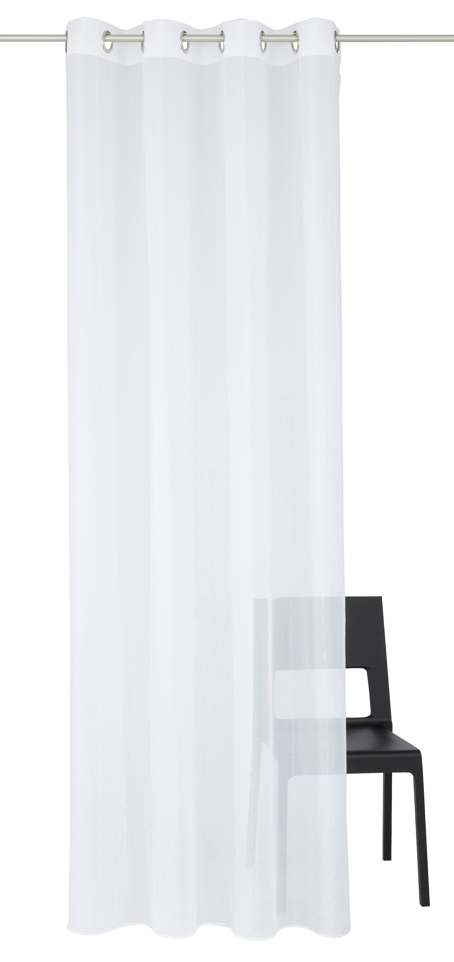 Image of Wirth Vorhang "CHARLOTTE" Ösen 1 Stk. tlg. Store