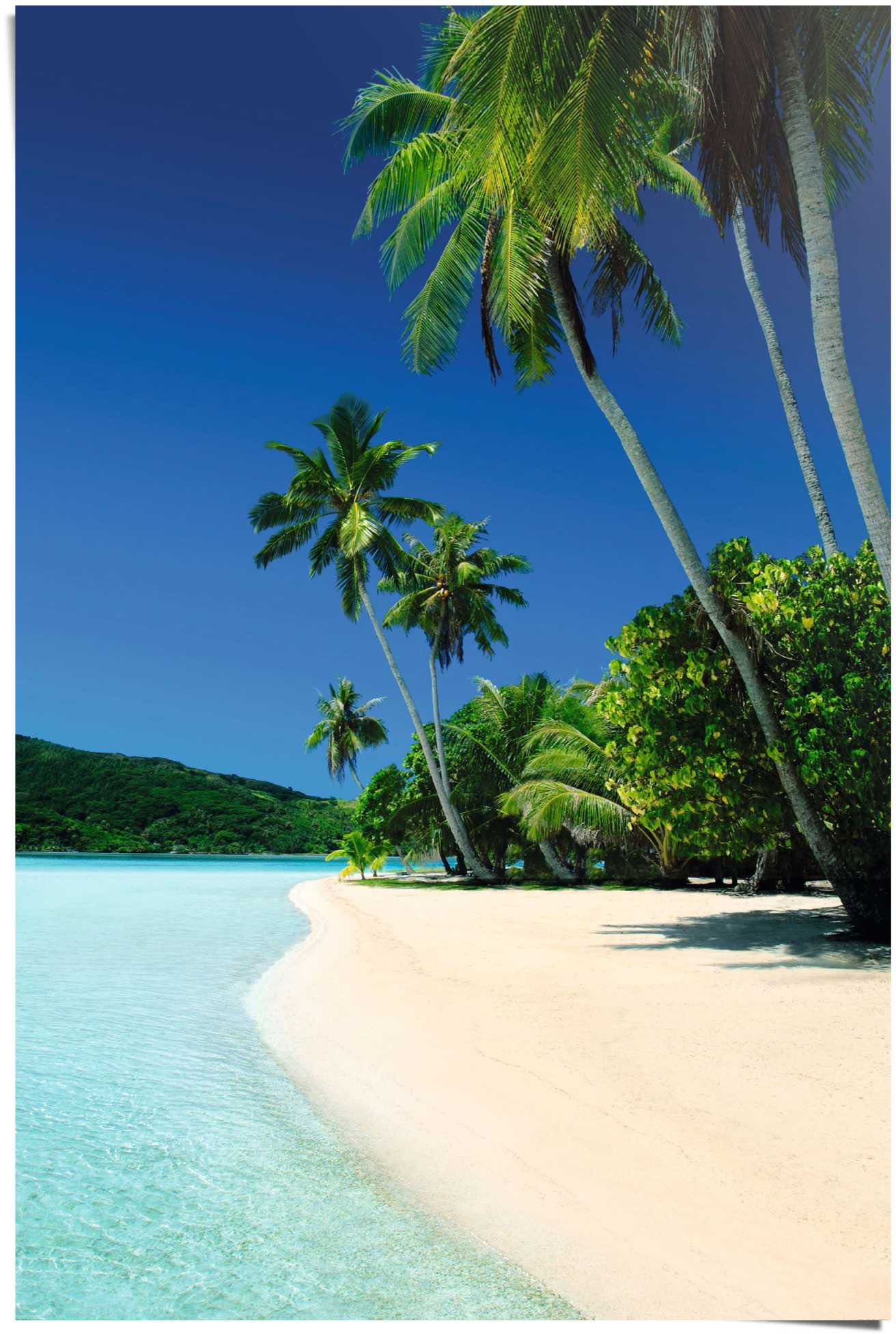 Image of Reinders Poster "Traum Strand" 1 Stk. tlg.