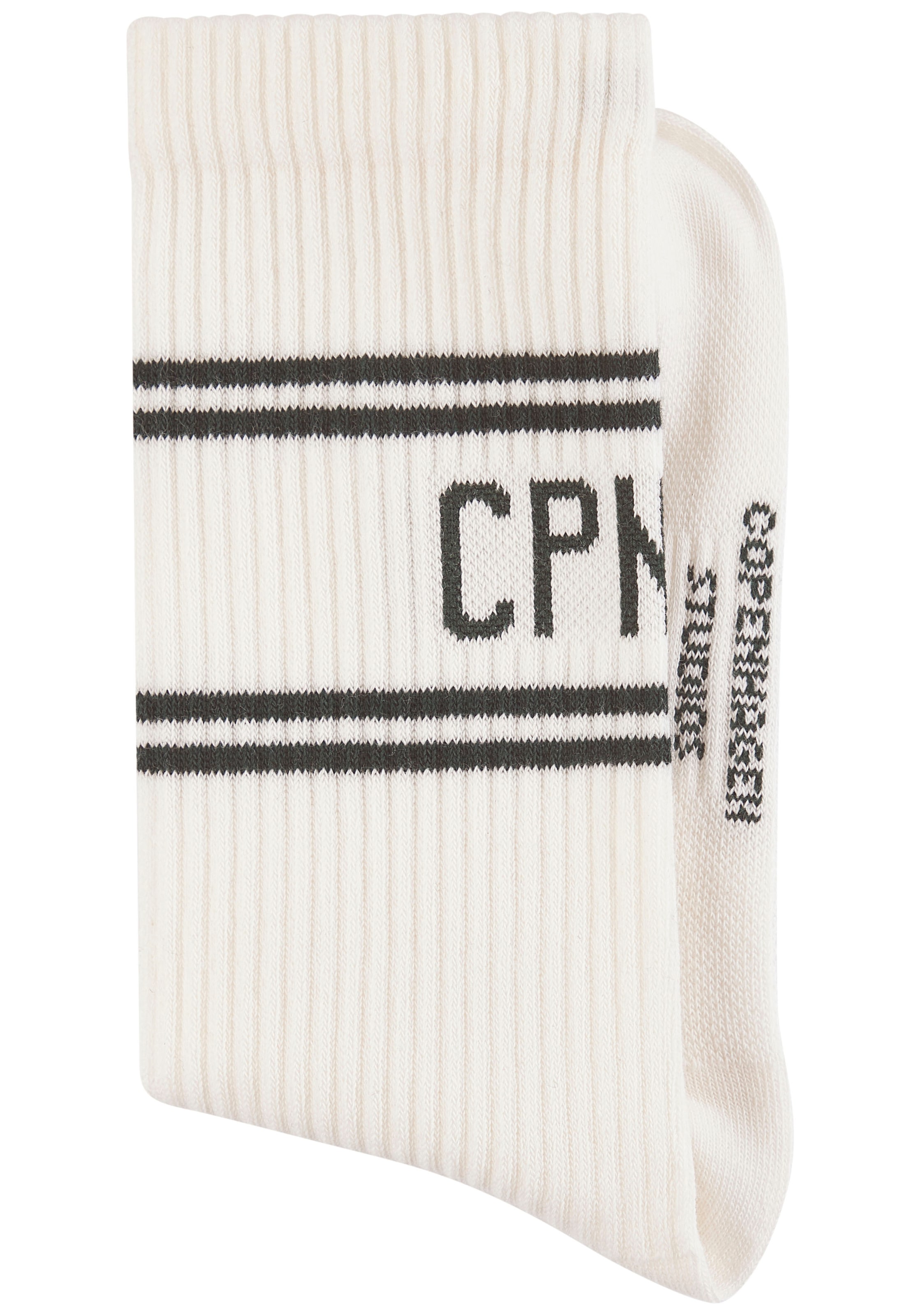 Copenhagen Studios Langsocken Packung, 2 Stk. tlg. mit Pikeé-Struktur unter der Sohle