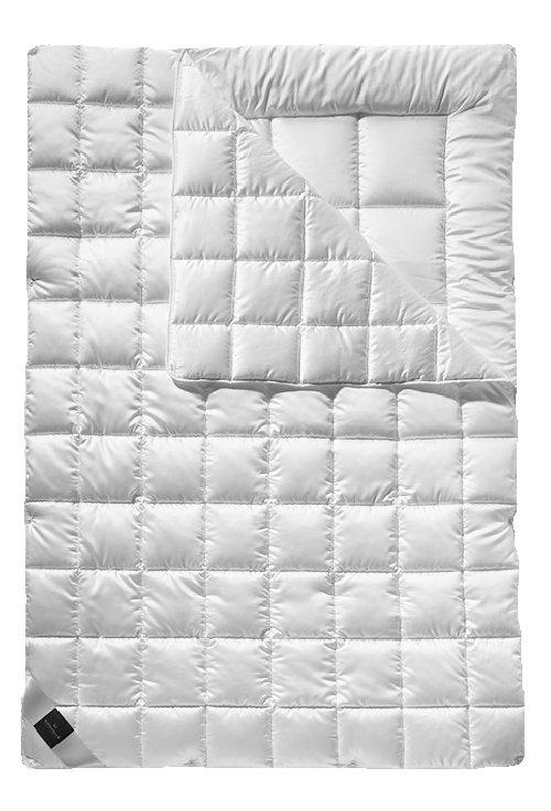 Image of billerbeck Einziehdecke »Rheumalind«, leicht, Füllung Sommer: 100% Seide, Wildseide; Herbst: 100% Schurwolle, Bezug Oberseite: 100% Baumwolle, Satin; Unterseite: 100% Baumwolle, Trikot, Öko-Tex Standard 100, (1 St.) bei Ackermann Versand Schweiz