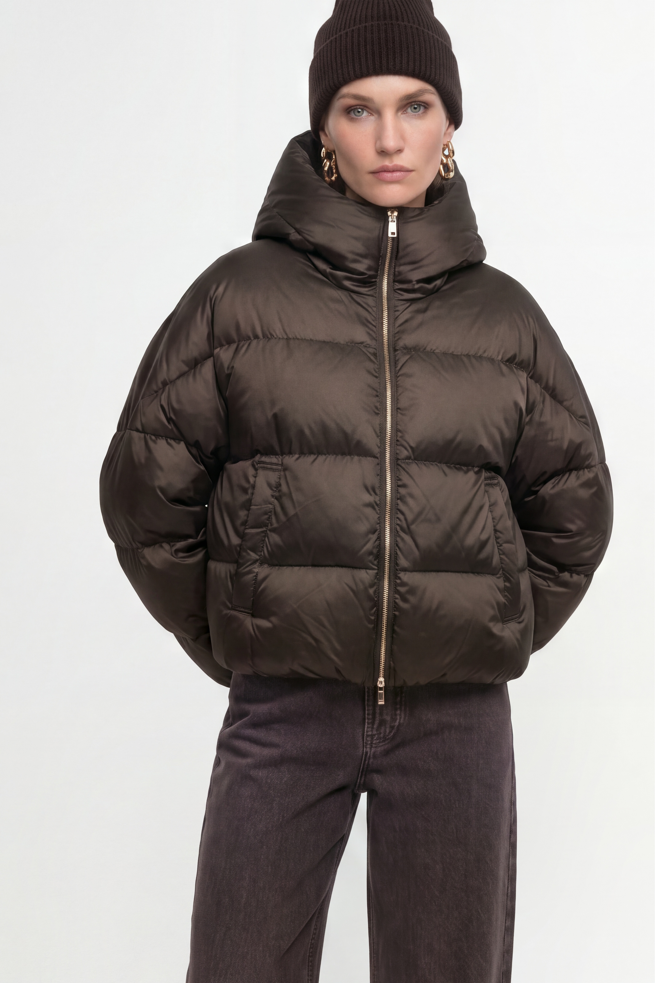 Image of RICHROYAL Steppjacke mit Kapuze Regular fit mit Kapuze
