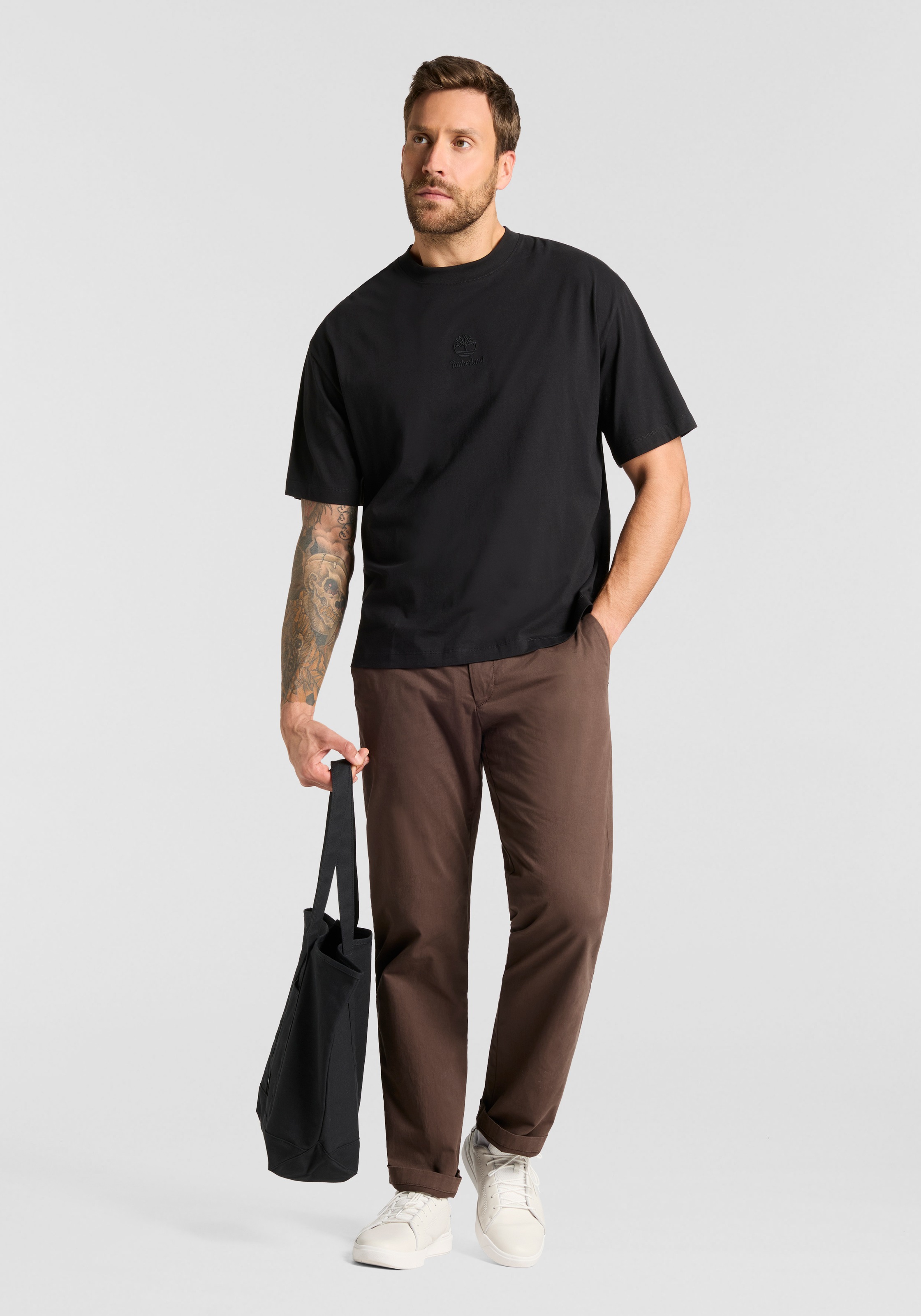 Timberland T-shirt »HAMPTHON Tonal Stack Logo Tee« 1 cuis