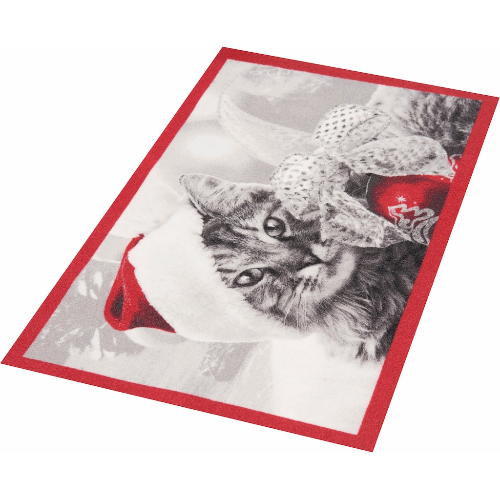 HANSE Home Fussmatte »Christmas Cat«, rechteckig