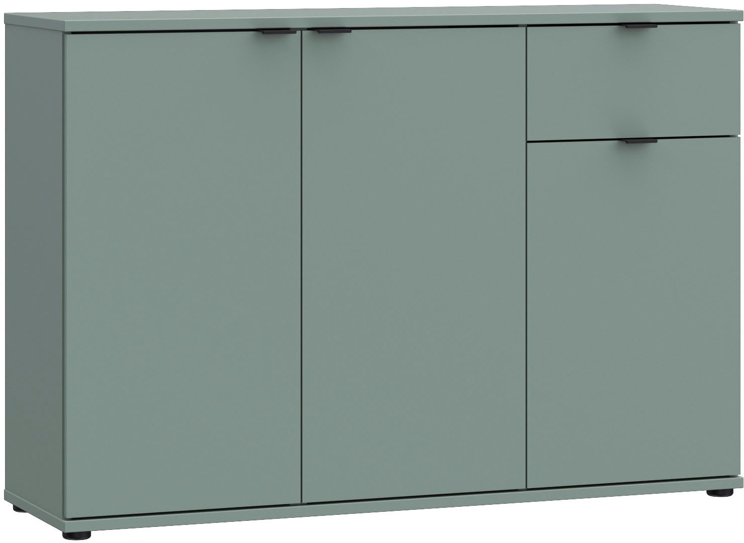 Image of FORTE Sideboard "Ganymede" Sideboard, Stauraum, Schublade; Metallgriffe, 4 Dekore, Breite 119,8cm