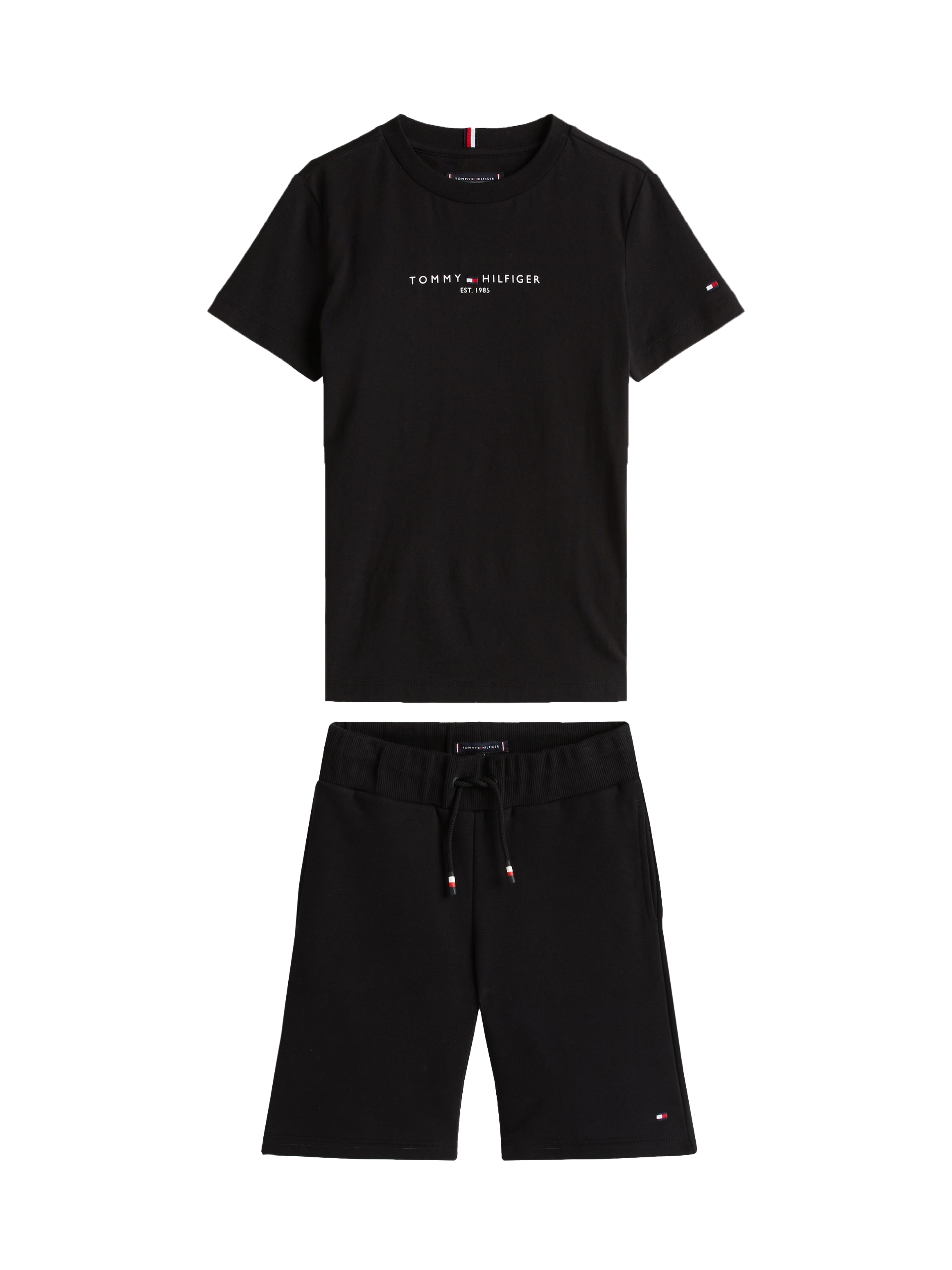 Tommy Hilfiger T-Shirt & Shorts »ESSENTIAL SET«, mit Logoschriftzug