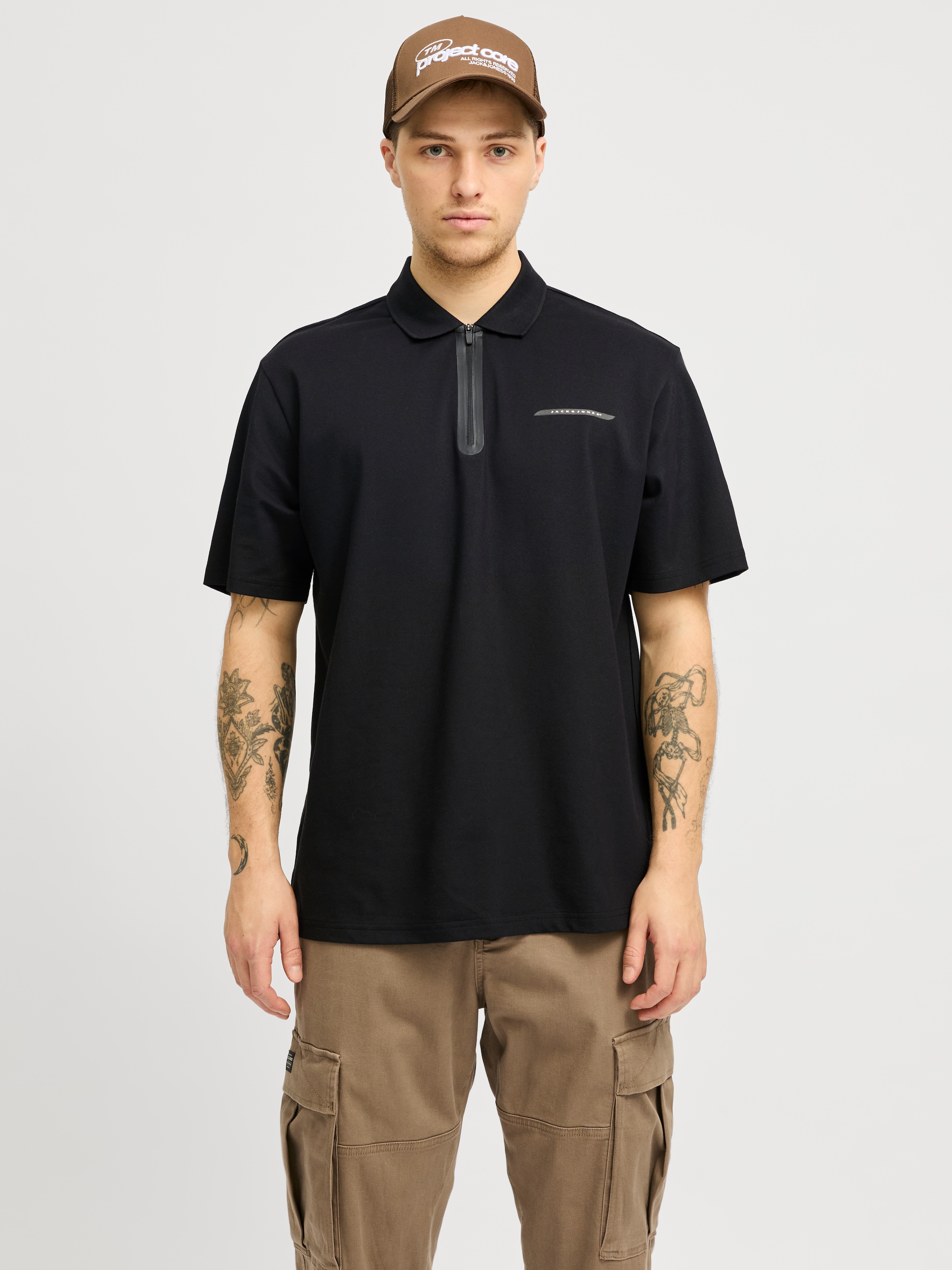 Jack & Jones Poloshirt »JCOFUSION PIQUE POLO SS SN«