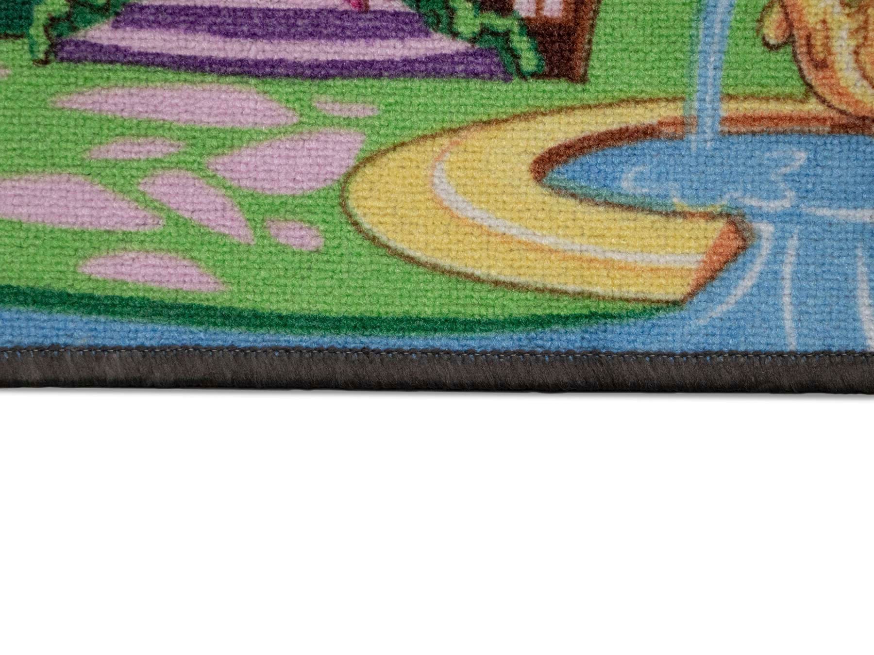 Primaflor-Ideen in Textil Kinderteppich »Spielteppich CANDY TOWN«, rechteckig, 6,5 mm Höhe, Kurzflor, Strassen-Spiel-Teppich, Kinderzimmer