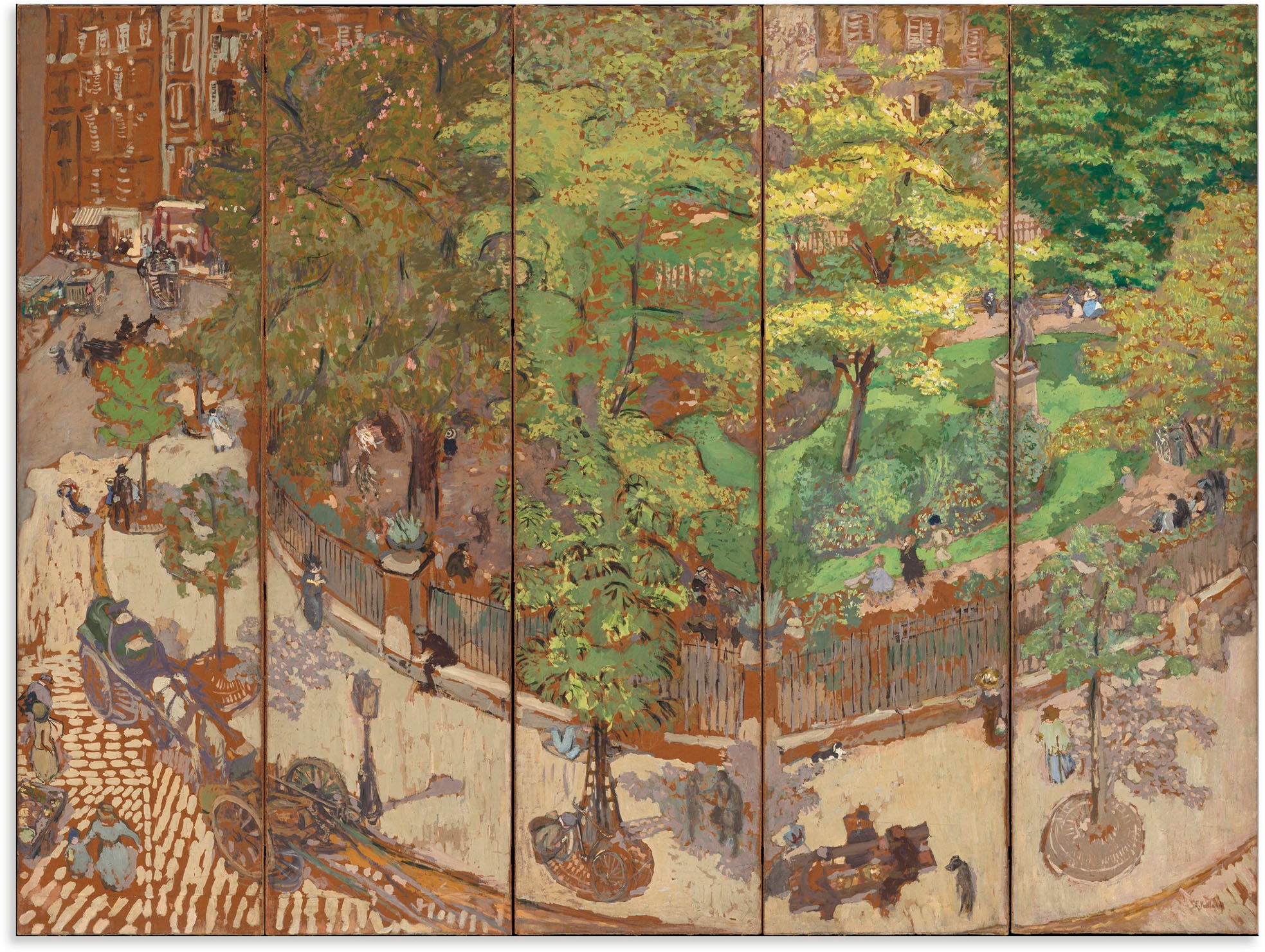 Image of Artland Wandbild »Place Vintimille. 1911«, Italien, (1 St.), in vielen Grössen & Produktarten - Alubild / Outdoorbild für den Aussenbereich, Leinwandbild, Poster, Wandaufkleber / Wandtattoo auch für Badezimmer geeignet bei Ackermann Versand Schweiz