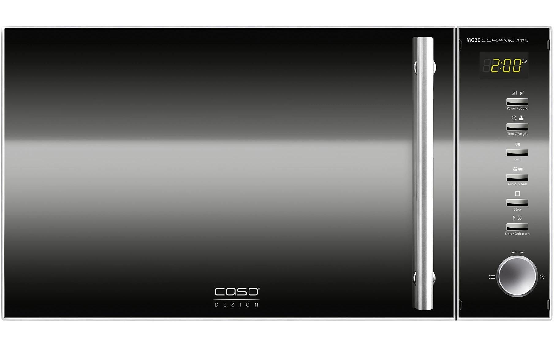 Caso Mikrowelle »MG20 Ceramic Menu«, 800 W
