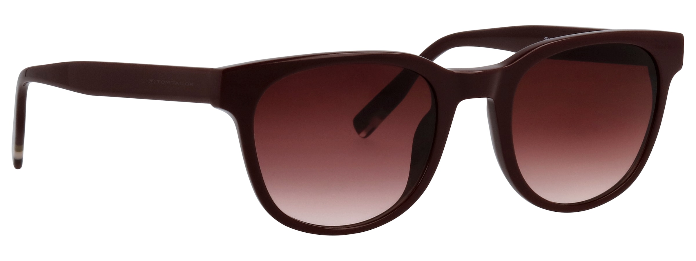 TOM TAILOR Sonnenbrille »Modell 676018« Form Karree/Soft, Logoschriftzug auf Bügel, Kunststofffassung