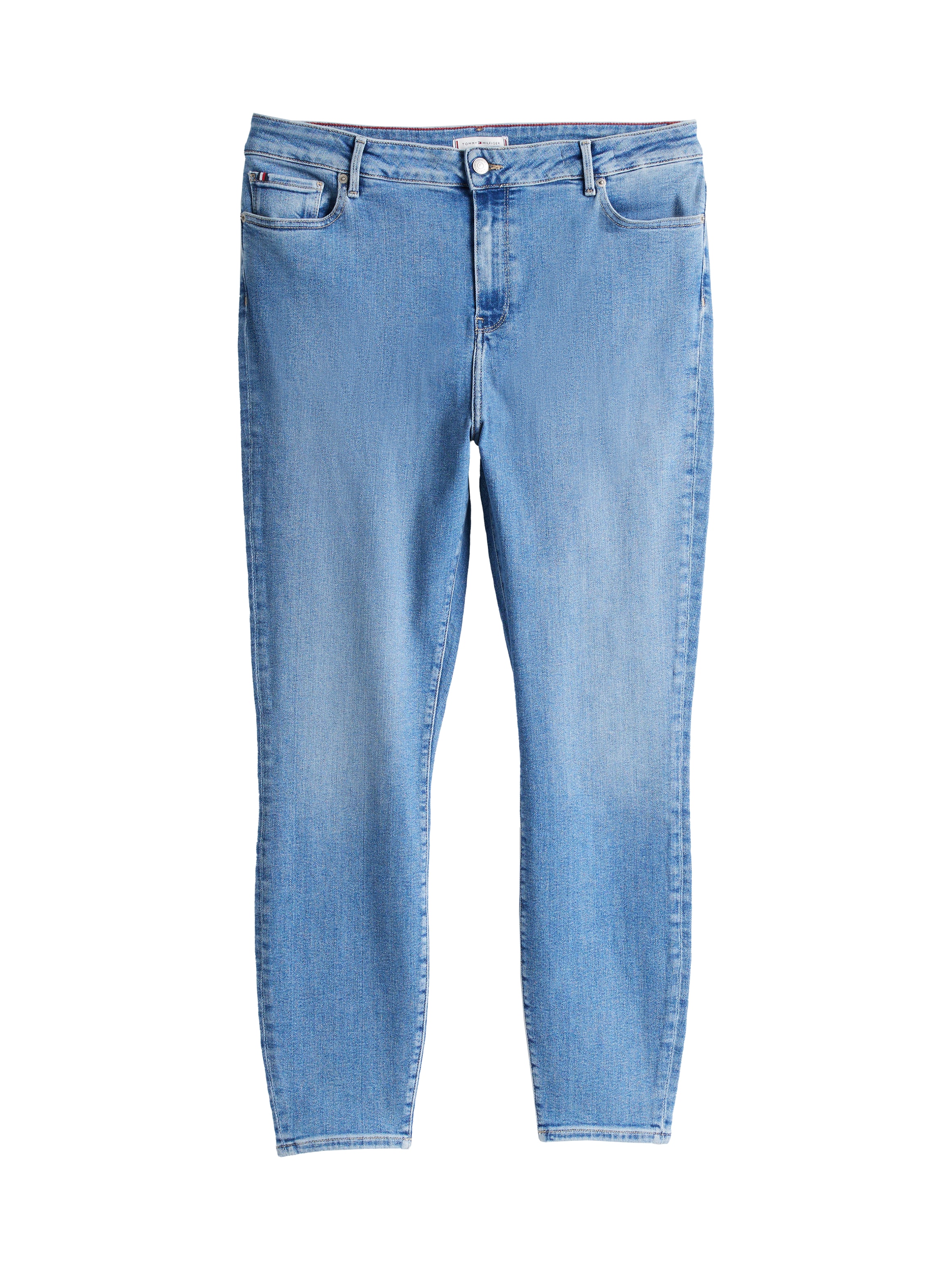 Tommy Hilfiger Curve Slim-fit-Jeans »Jeans CRV HARLEM SKINNY«, in Grossen Grössen, Five Pocket Form
