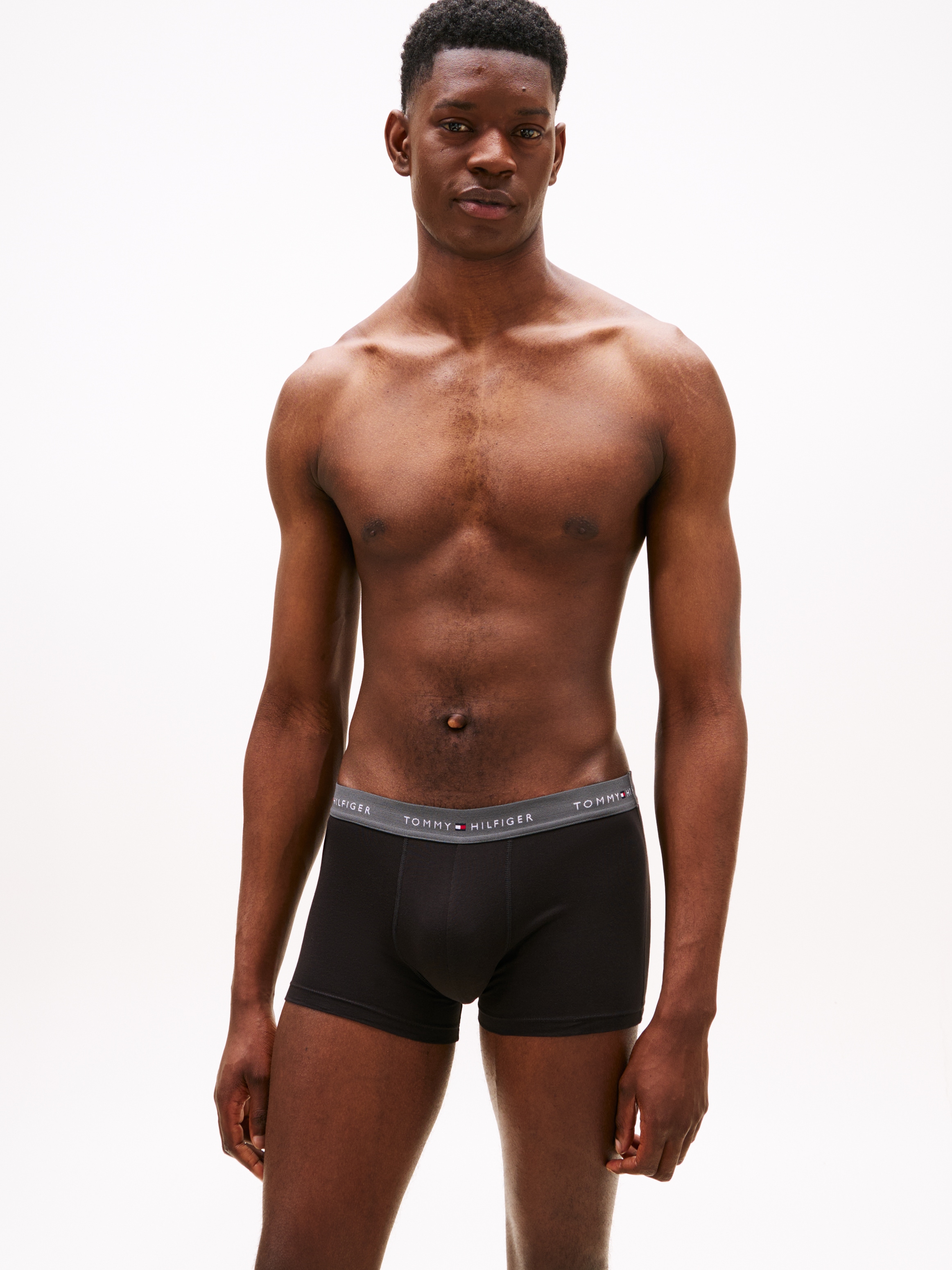 Tommy Hilfiger Underwear Tronc »5P TRUNK WB« Packung, 5er, 5 cuis mit Tommy Hilfiger Logo-Elastikbund, Signature Kollektion