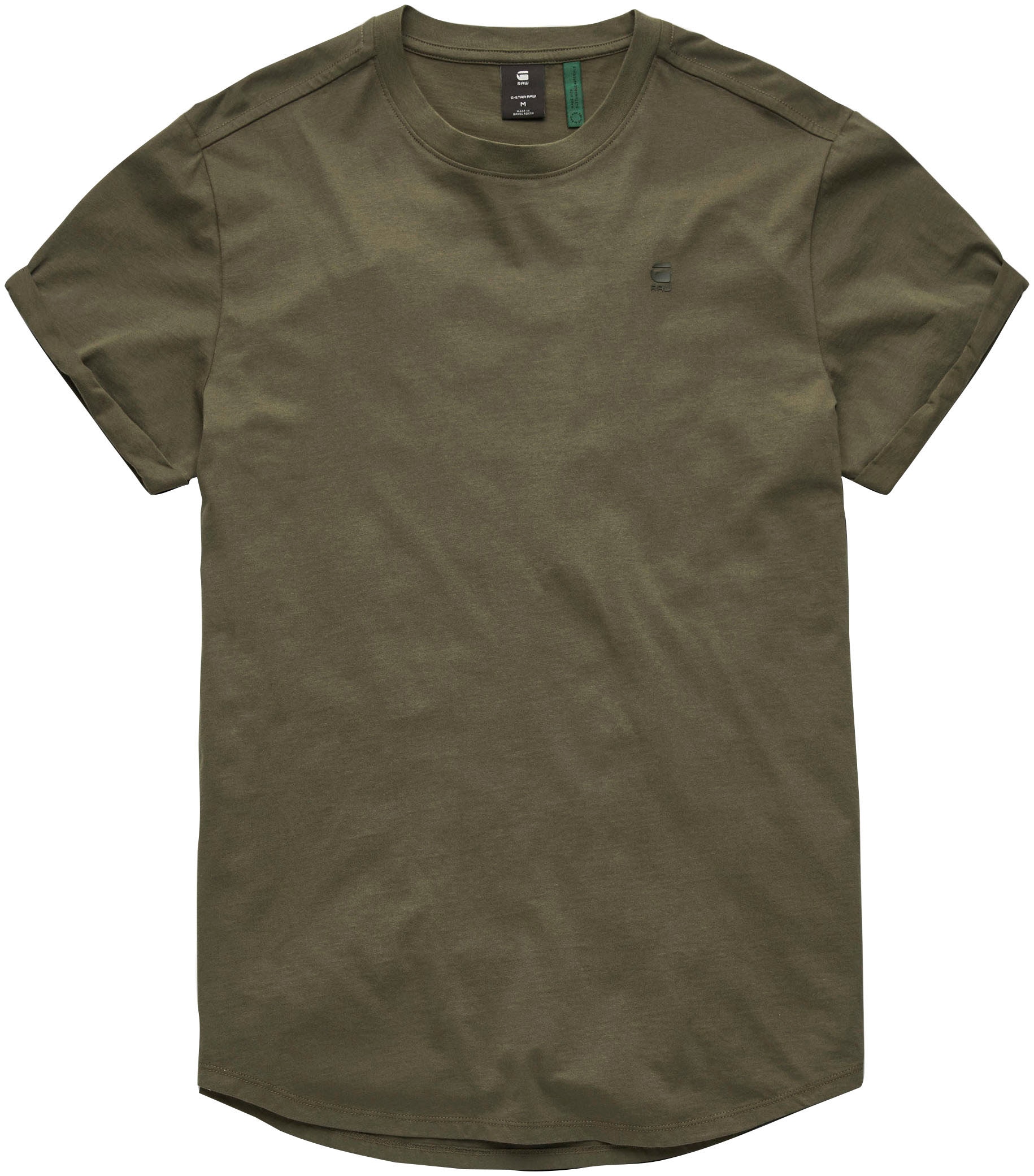 G-STAR T-shirt à manches courtes »Lash« Rundhals, Logoapplikation