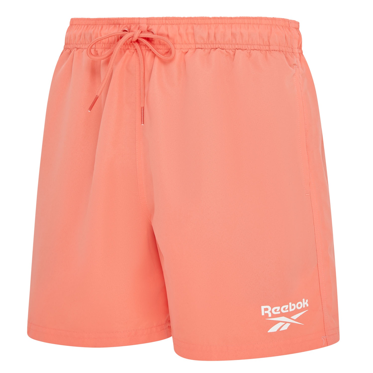 Image of Reebok Badeshorts ""Yale"" mit Kordelzug und elastischem Bund, mit Logo, basic