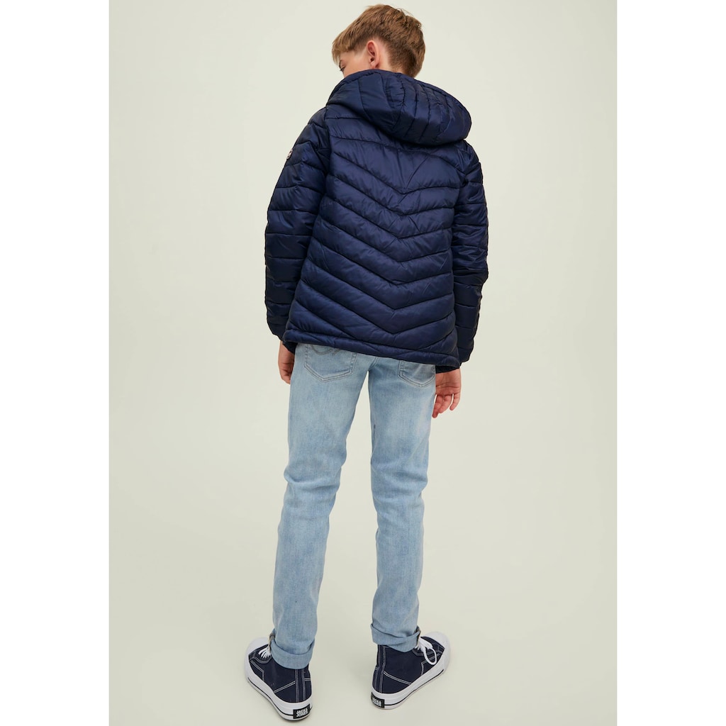 Jack & Jones Junior Steppjacke »JJEHERO PUFFER HOOD NOOS JNR«, mit Kapuze