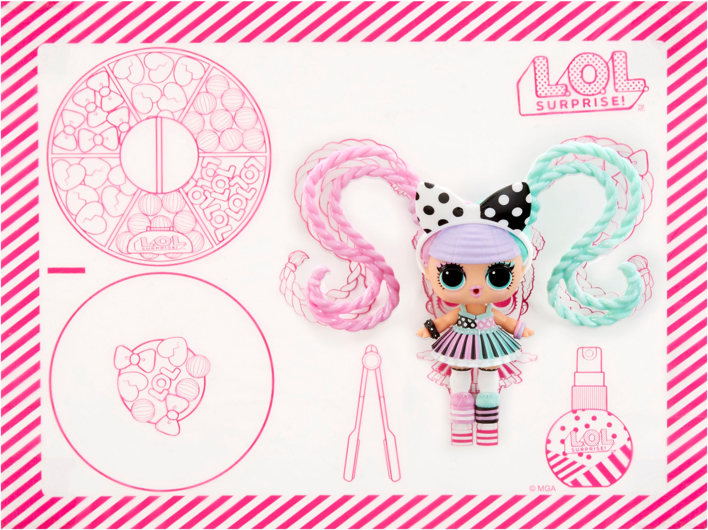 L.O.L. SURPRISE! Anziehpuppe »L.O.L. Surprise Hair Beads Tots« sortierte Lieferung