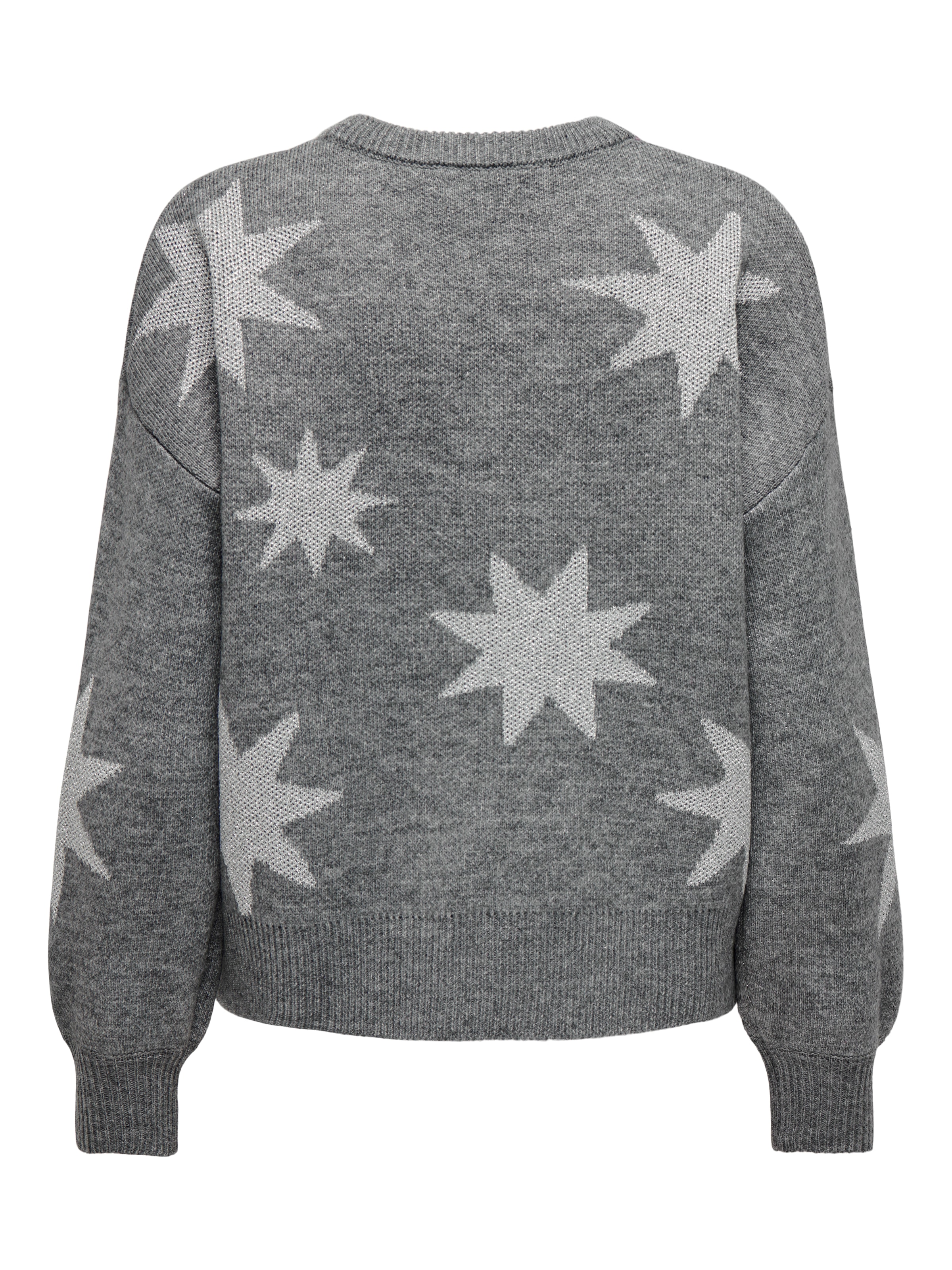 ONLY Pull à col rond »ONLROSIE LS O-NECK GLITTER KNT«