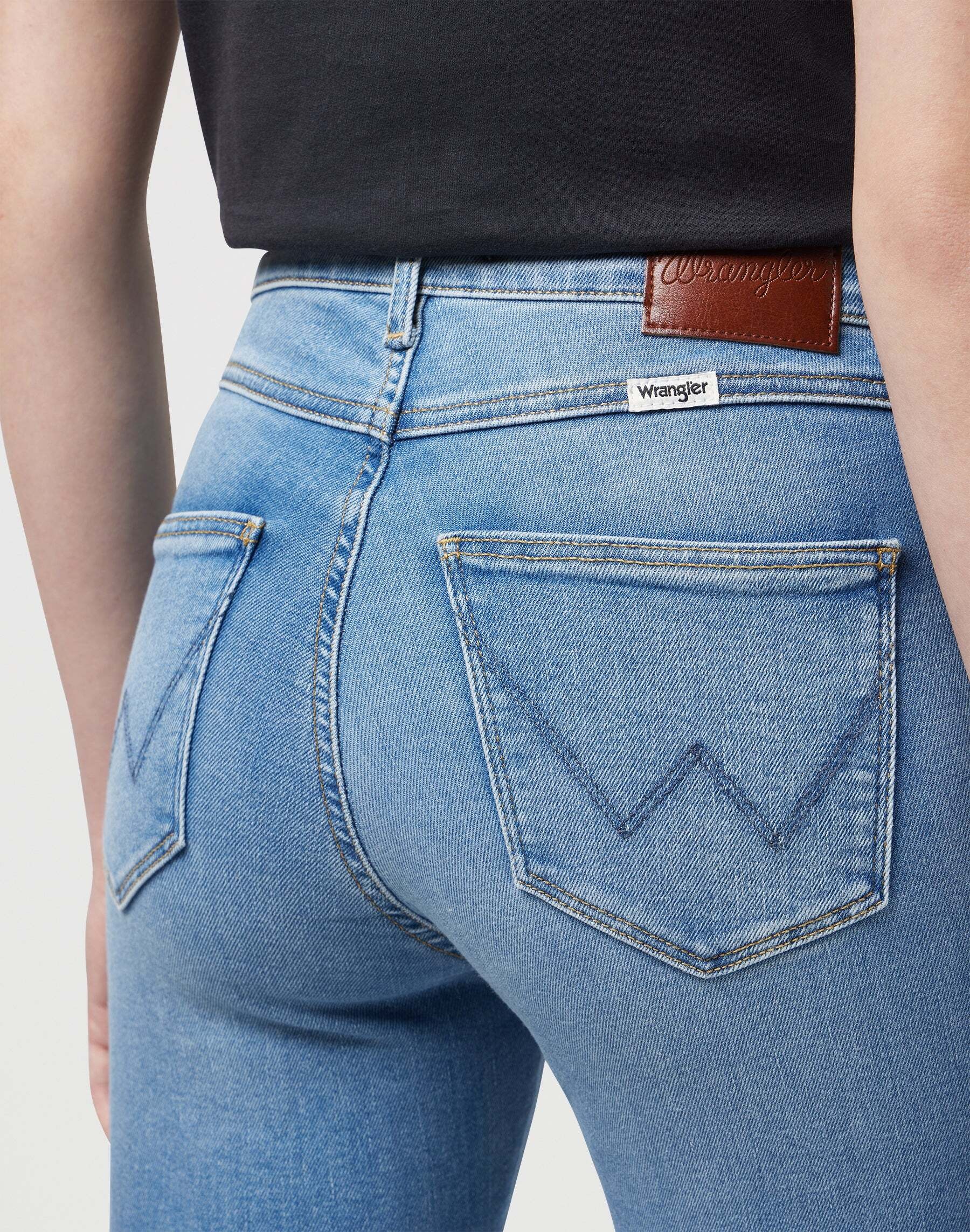 Wrangler Skinny-fit-Jeans »Wrangler Jeans High Skinny«