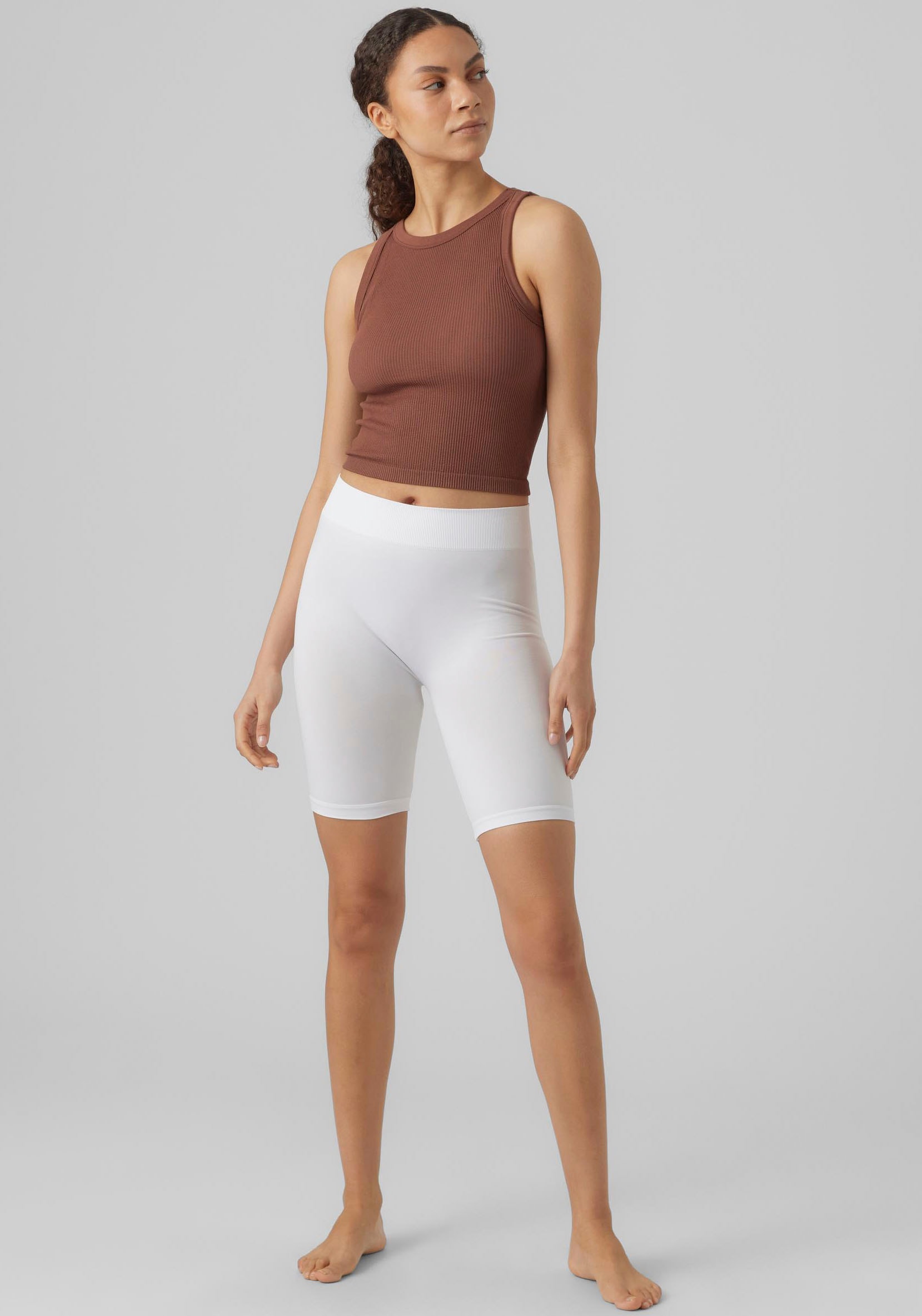 Vero Moda Radlerhose »VMJACKIE SHORTS SEAMLESS GA NOOS«