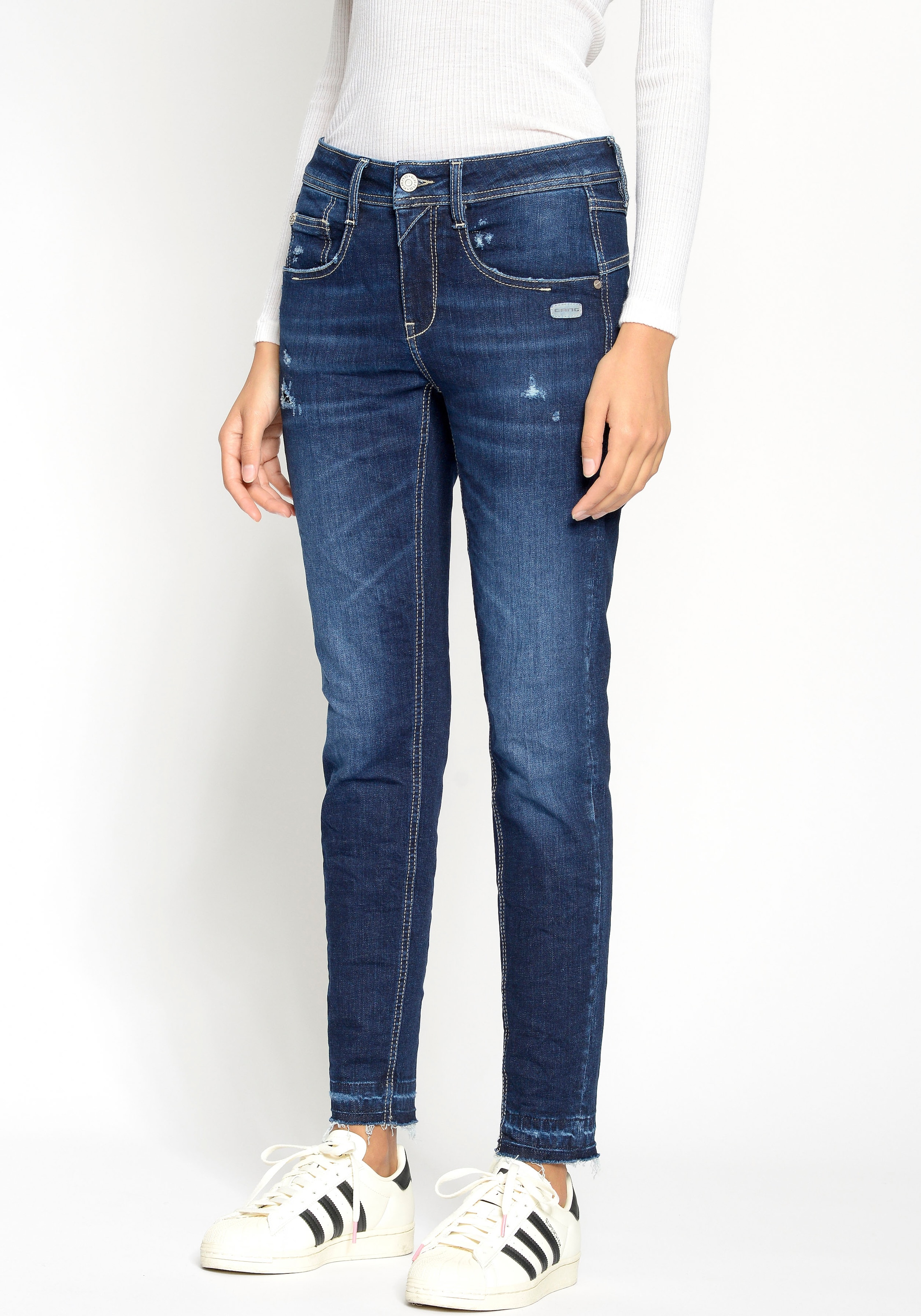 Relax-fit-Jeans »94Amelie Cropped«, aus weicher Cord-Qualität
