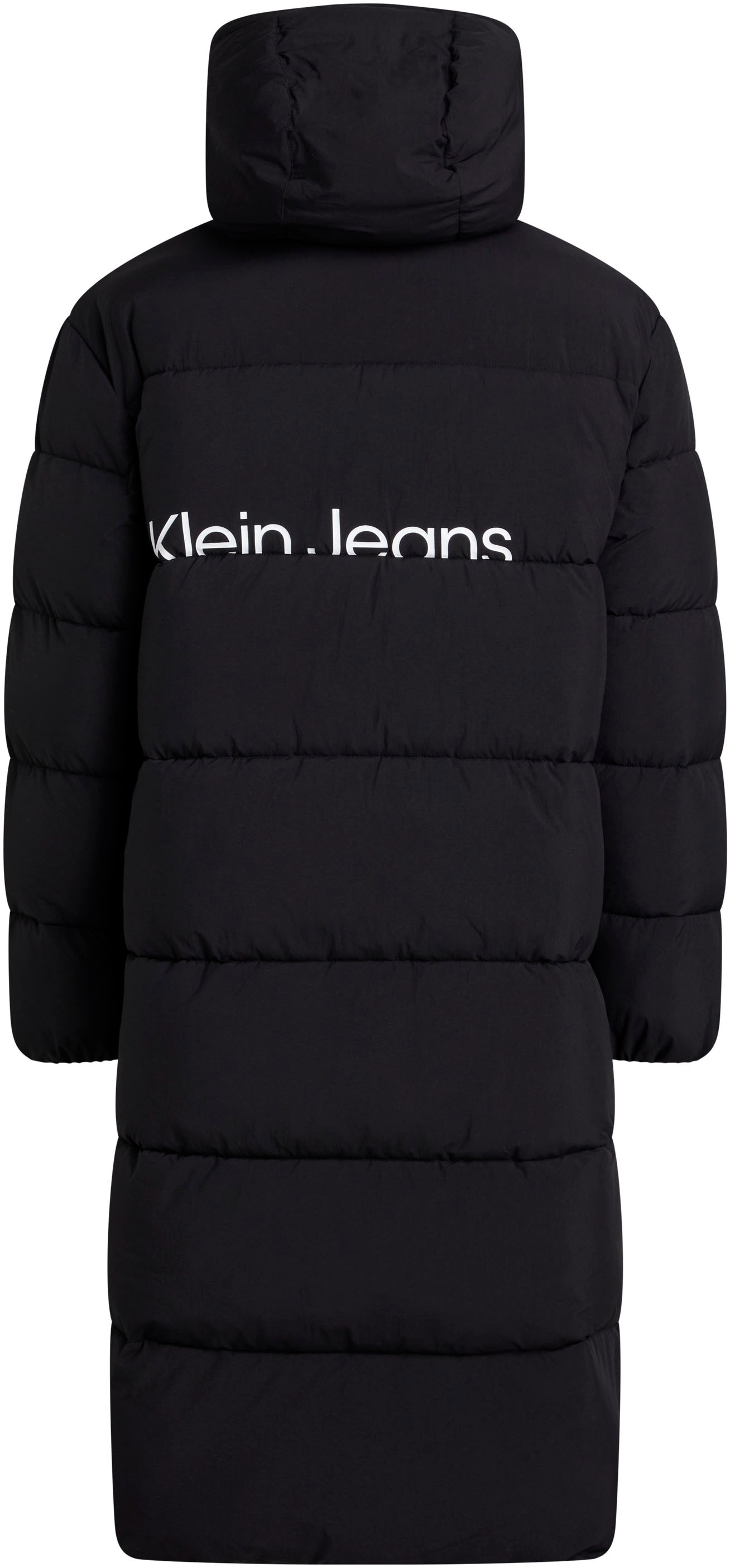 Calvin Klein Jeans Steppjacke »ESSENTIALS NON DOWN LONG PARKA«, mit Kapuze