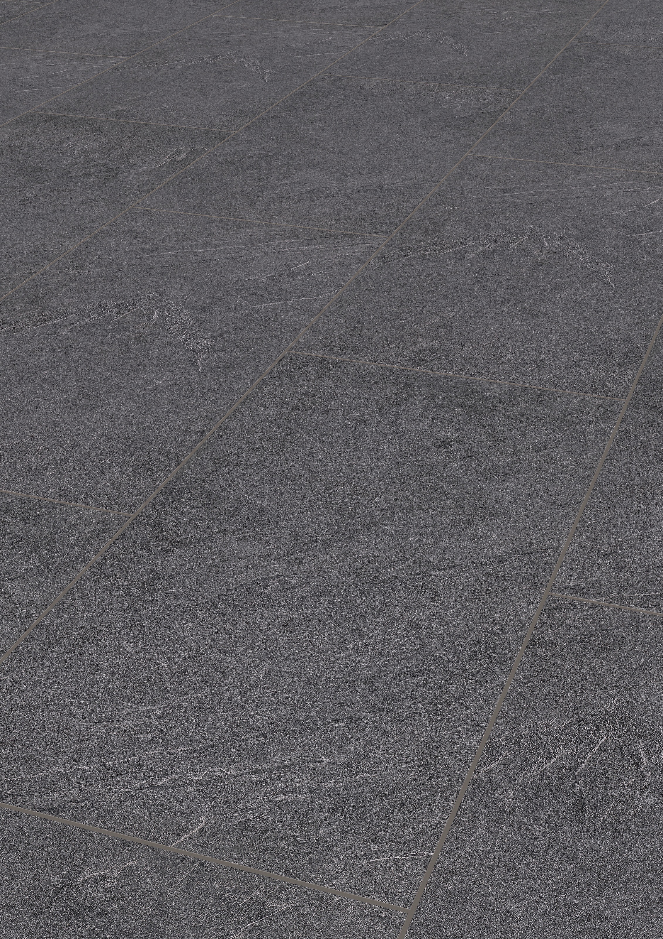 Image of ter Hürne Laminat »Stein anthrazitgrau«, mit fühlbarer Oberfläche und Klicksystem bei Ackermann Versand Schweiz