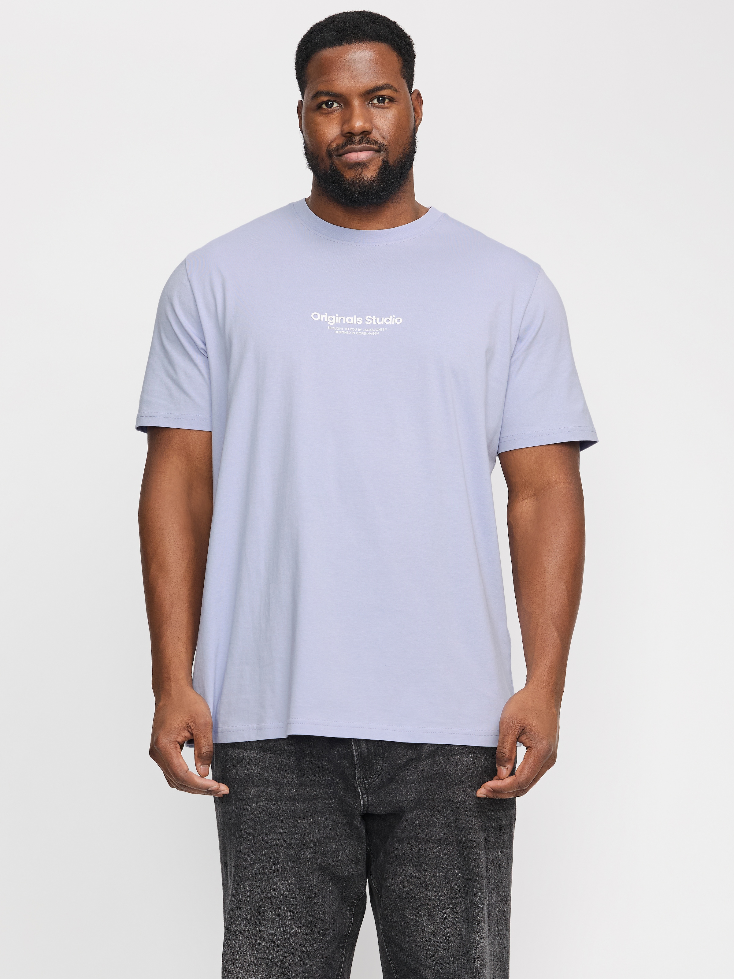 Jack & Jones PlusSize Kurzarmshirt »JORVESTERBRO TEE SS CREW NECK NOOS PLS«