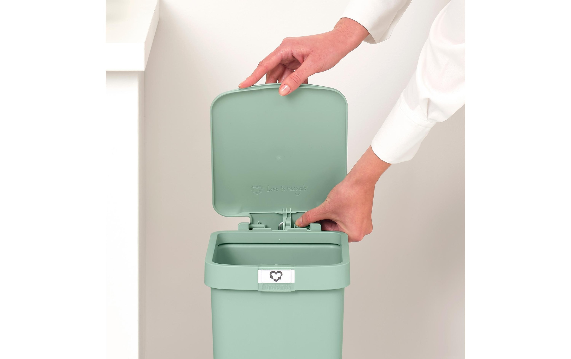 Brabantia Mülleimer »StepUp 10 l«, 1 Behälter
