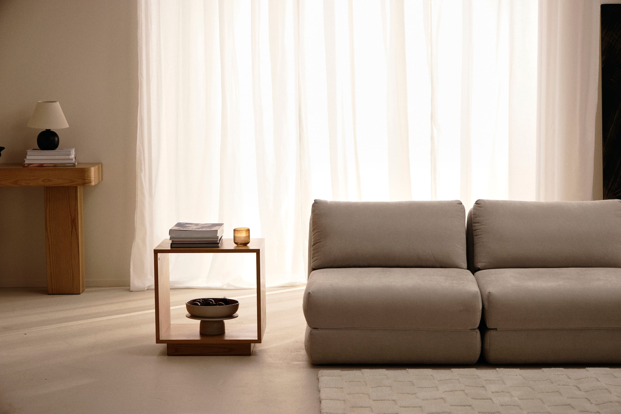 LeGer Home by Lena Gercke Fauteuil »Amara« Schlafsessel ausklappbar, Bettsessel, mit Rasterung