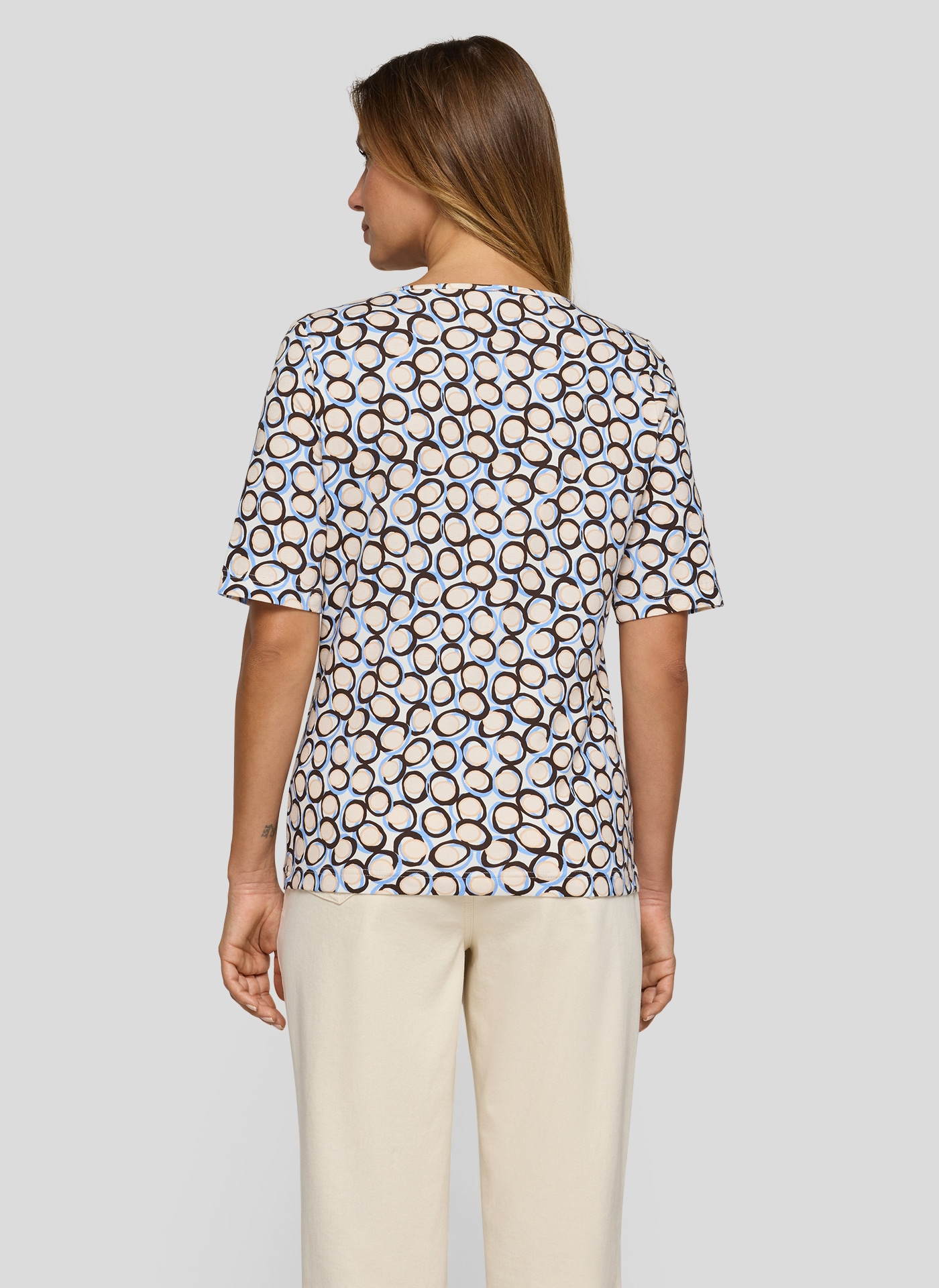 Rabe T-Shirt mit grafischem Print