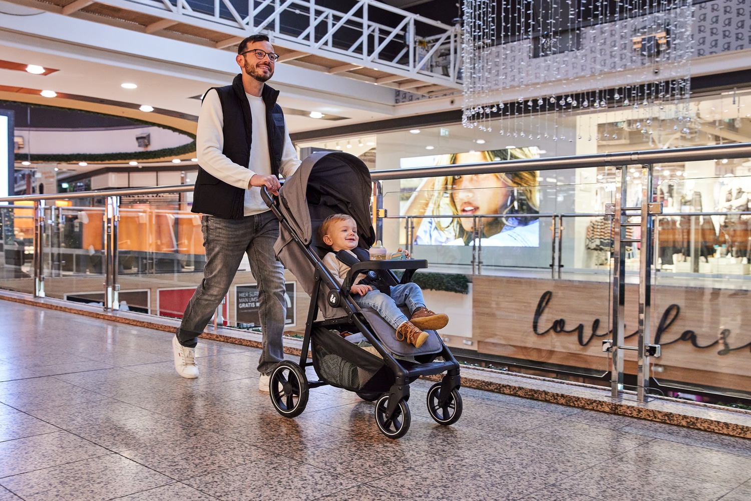 Hauck Kinder-Buggy »Shop N Care, Olive« 22 kg bis 22 kg belastbar; kompatibel mit Babyschale