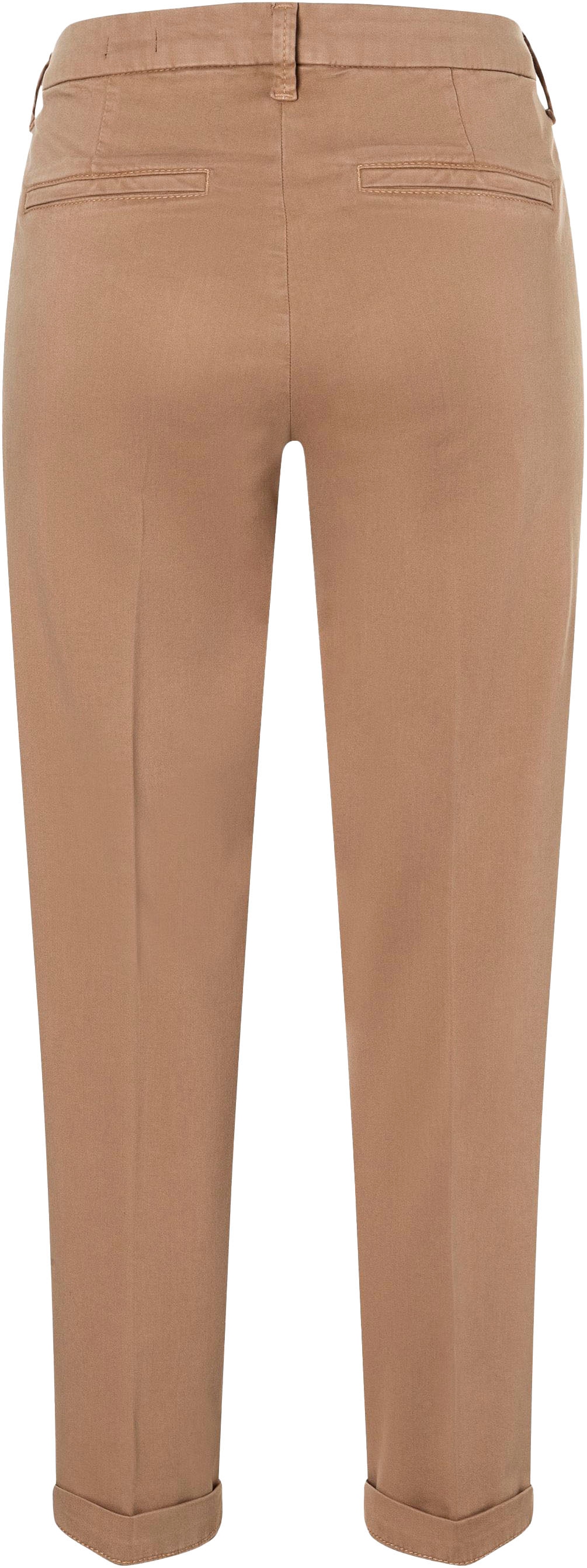 MAC Chinohose »CHINO turn up«, mit dezentem Glanz, elegant und sportiv zugleich