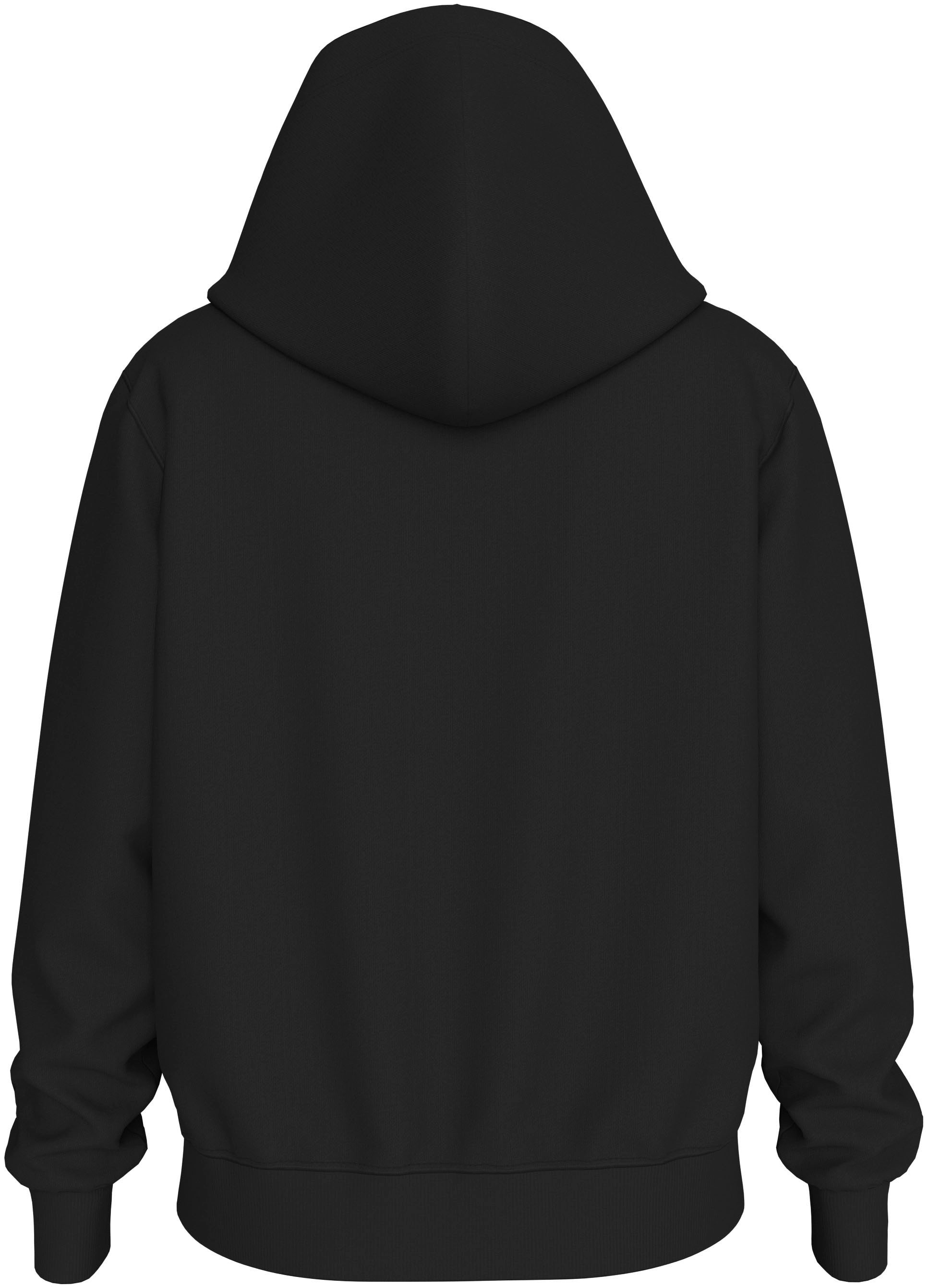 Calvin Klein Jeans Kapuzensweatshirt »WOVEN LABEL REGULAR HOODIE« mit kleinem Logo-Patch
